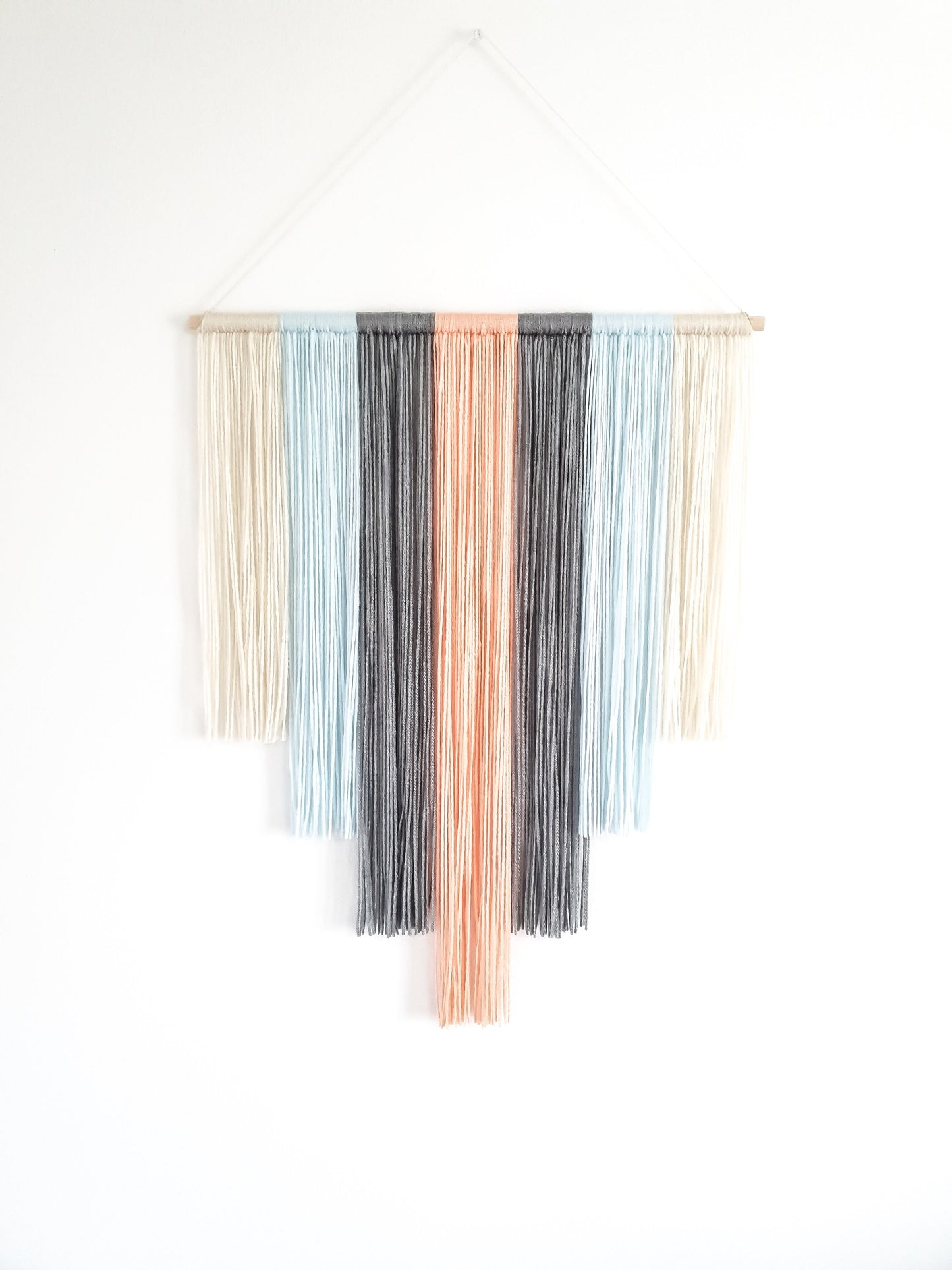 Bohemian Style Yarn Wall Hanging Option 1