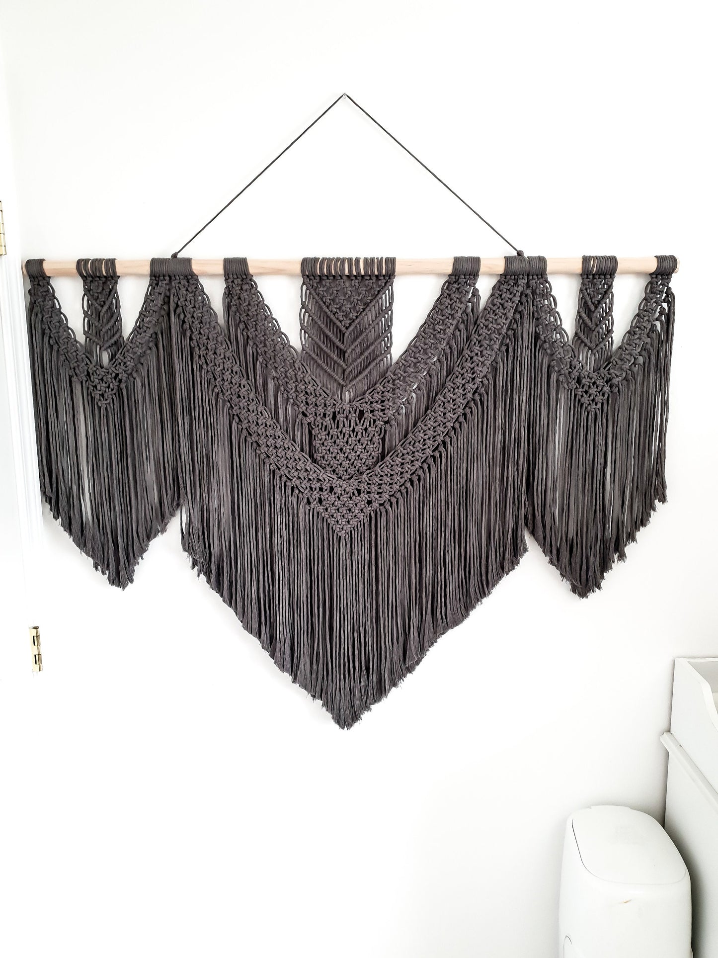 X Large Macrame Wall Hanging, Macrame Wall Art, Woven Wall Hanging, Boho Wall Decor, Wall Tapestry, Macrame, Wedding Backdrop, 4 Foot Wide