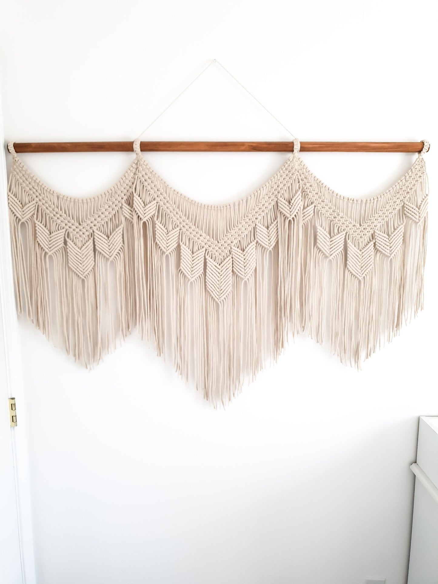 X Large Macrame Wall Hanging, Macrame Wall Art, Woven Wall Hanging, Boho Wall Decor, Wall Tapestry, Macrame, Wedding Backdrop, Free Shipping