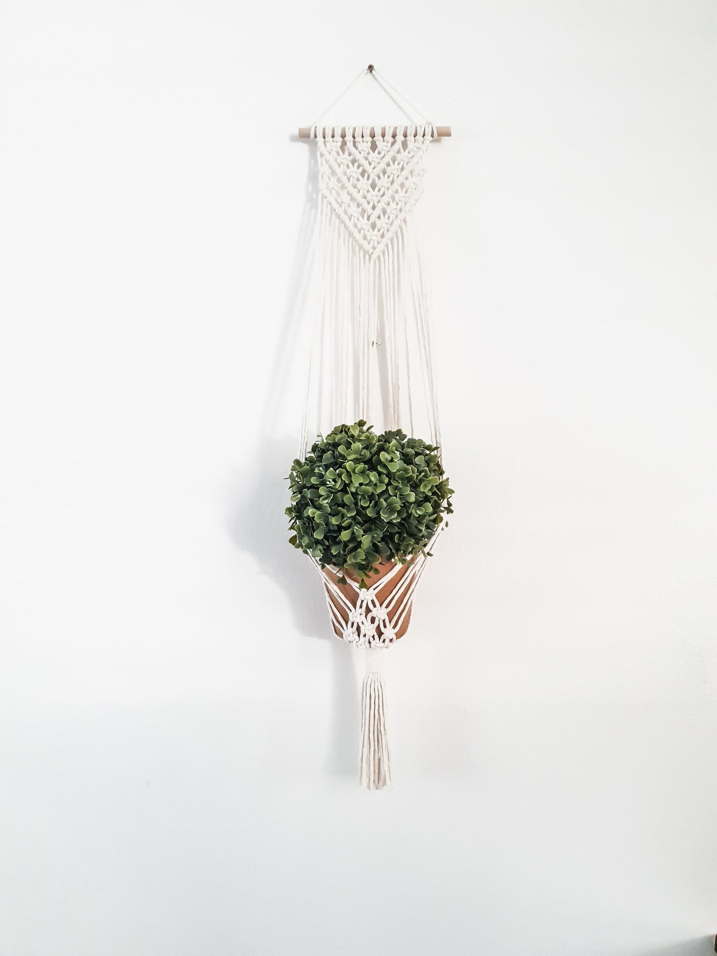 Macrame Plant Hanger, Boho Plant Hanger, Boho House Decor, Tassel Plant Hanger
