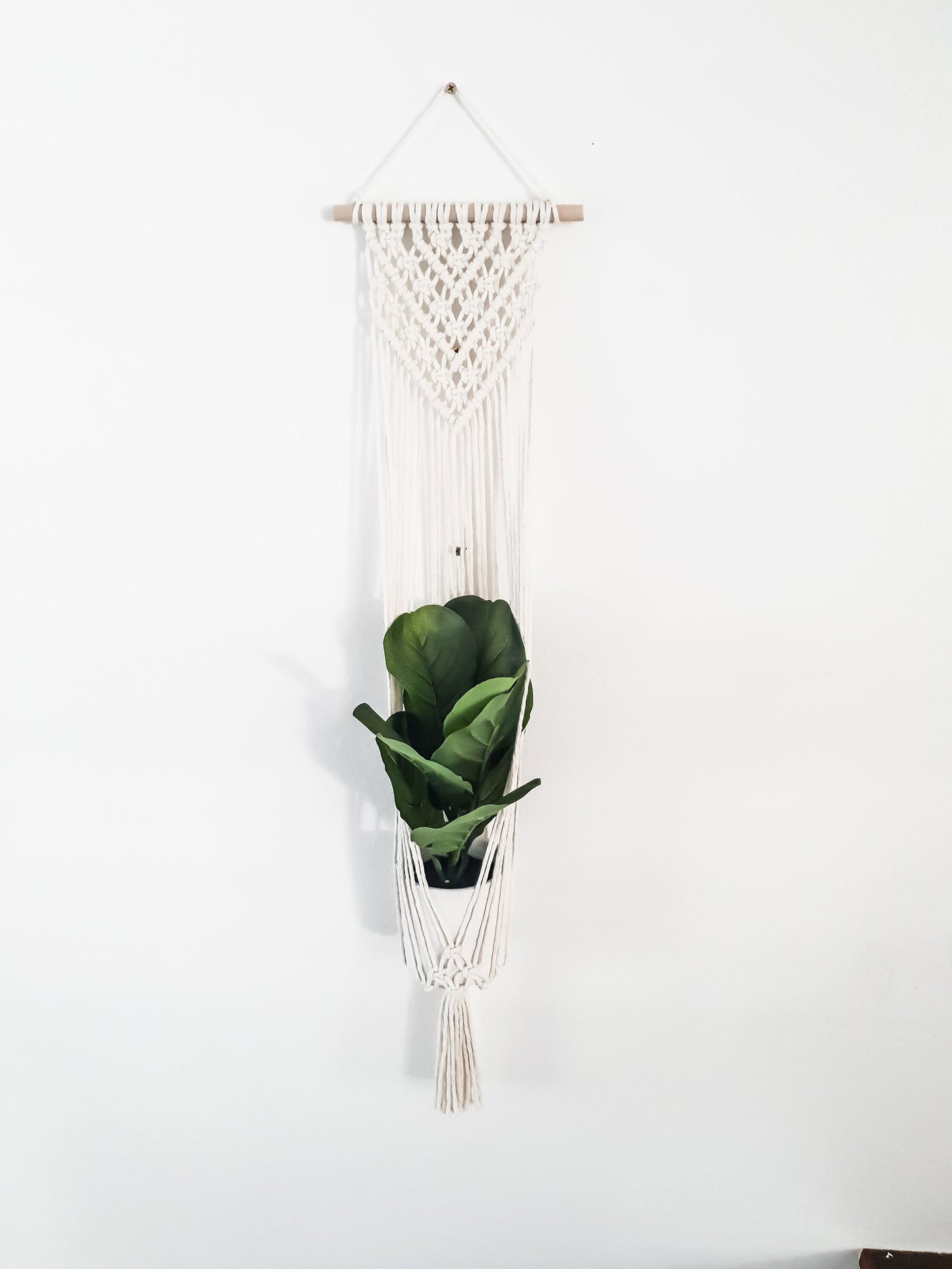 Macrame Plant Hanger, Boho Plant Hanger, Boho House Decor, Tassel Plant Hanger