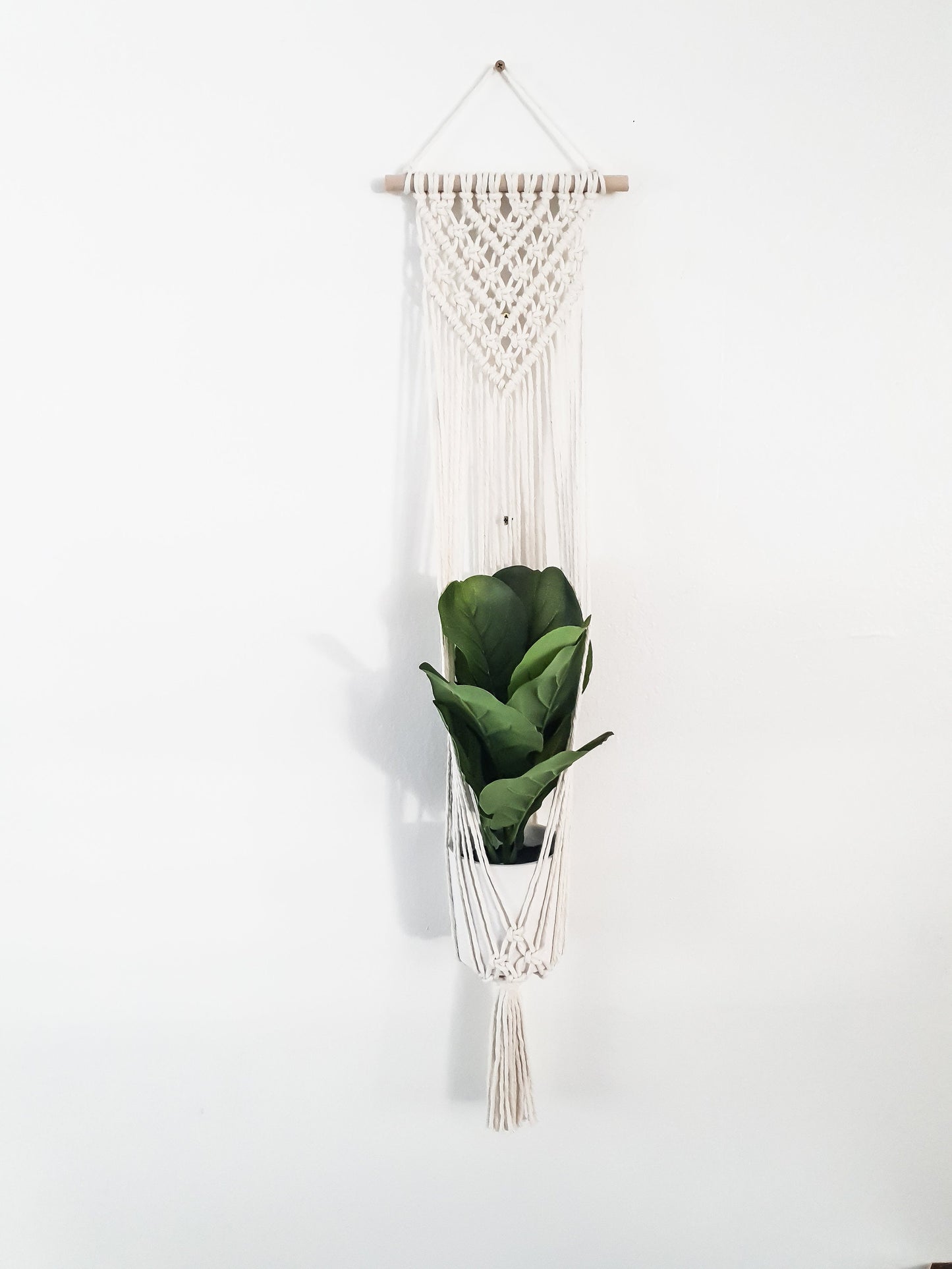 Macrame Plant Hanger, Boho Plant Hanger, Boho House Decor, Tassel Plant Hanger