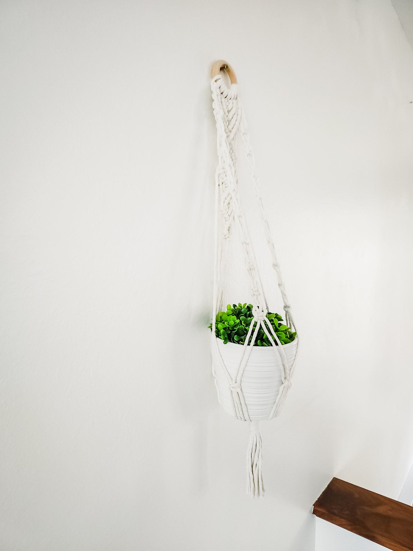 Macrame Plant Hanger, Boho Plant Hanger, Boho House Decor, Tassel Plant Hanger