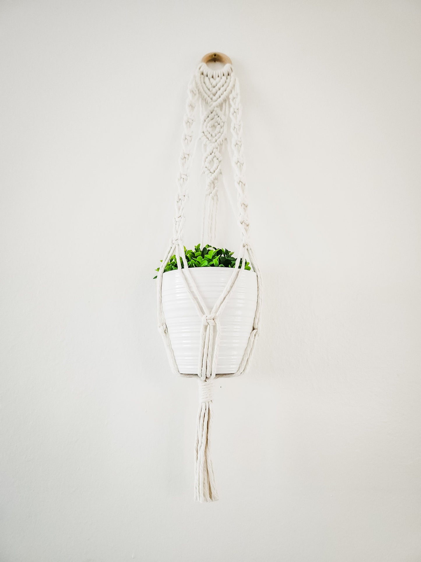 Macrame Plant Hanger, Boho Plant Hanger, Boho House Decor, Tassel Plant Hanger