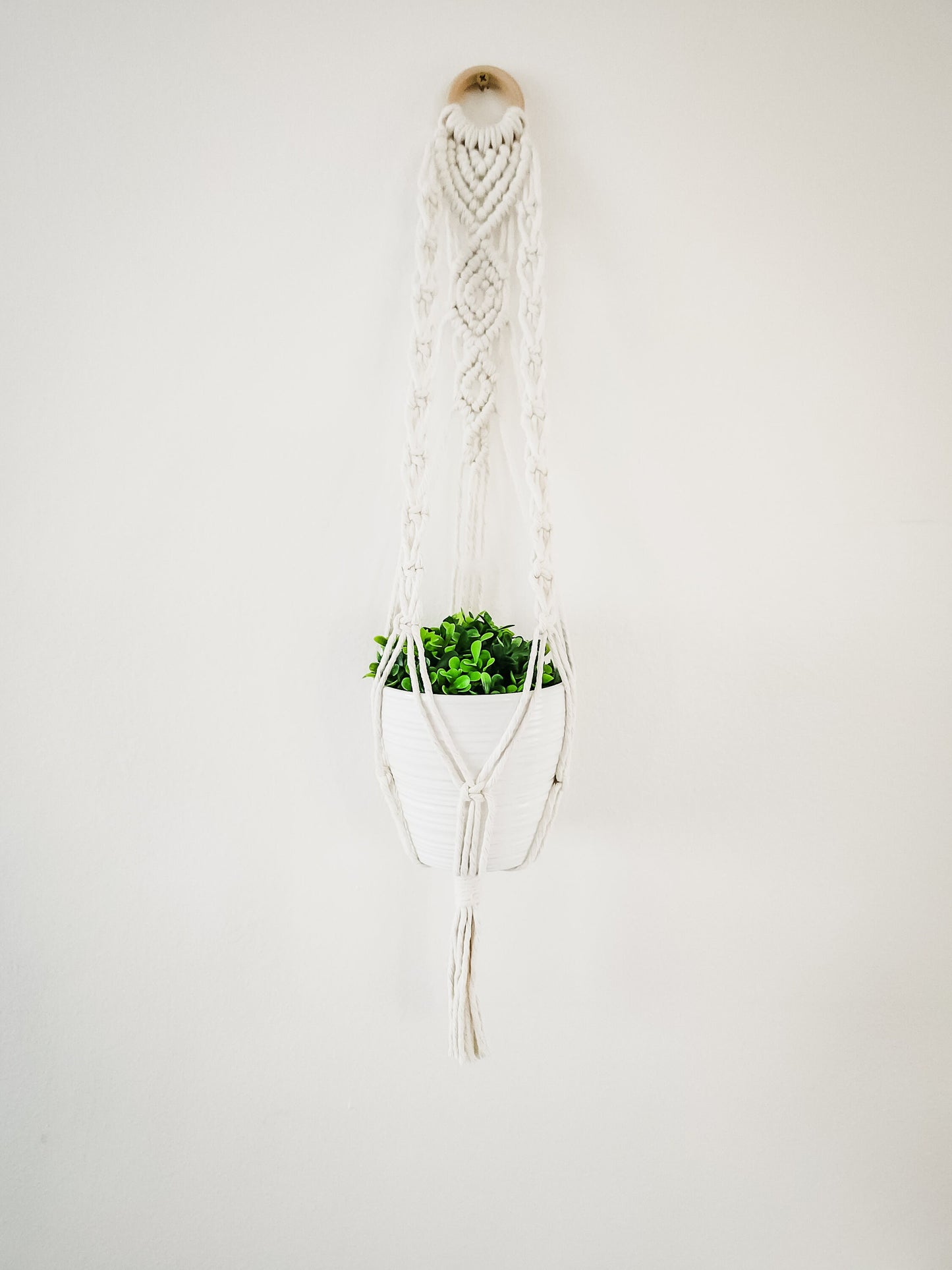 Macrame Plant Hanger, Boho Plant Hanger, Boho House Decor, Tassel Plant Hanger