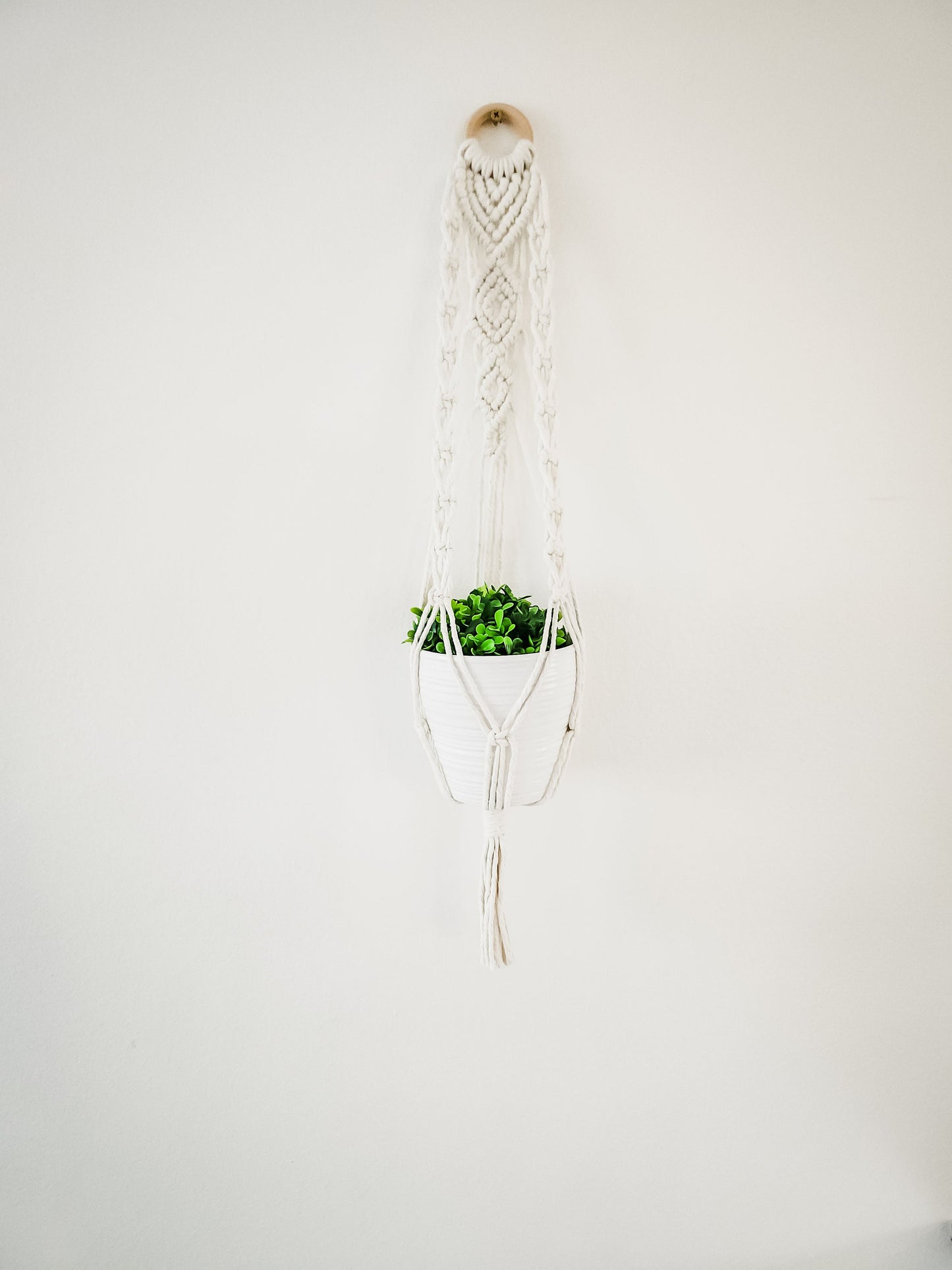 Macrame Plant Hanger, Boho Plant Hanger, Boho House Decor, Tassel Plant Hanger