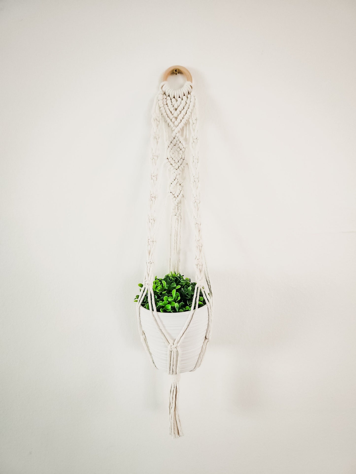 Macrame Plant Hanger, Boho Plant Hanger, Boho House Decor, Tassel Plant Hanger