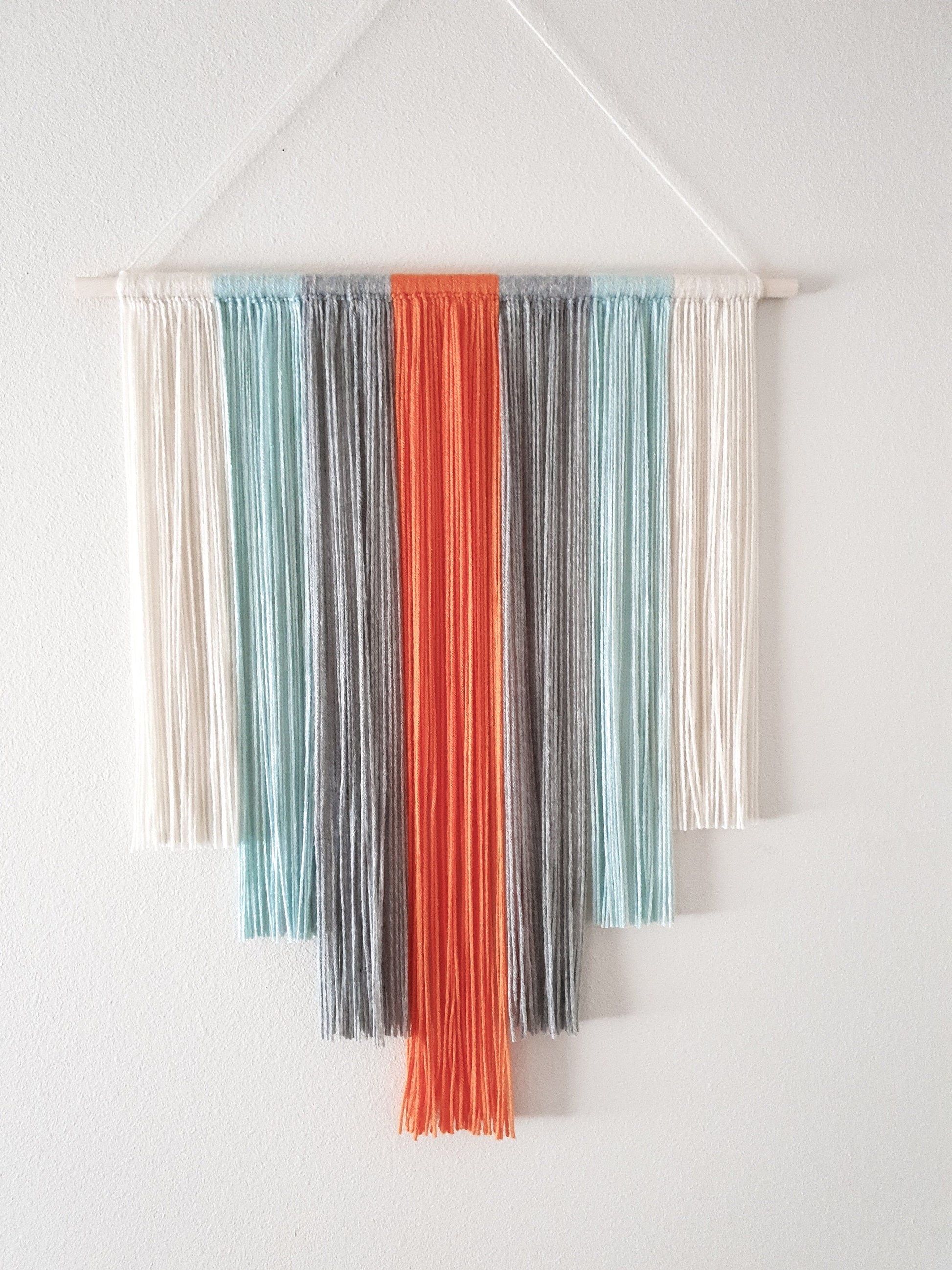 Bohemian Style Yarn Wall Hanging Option 2