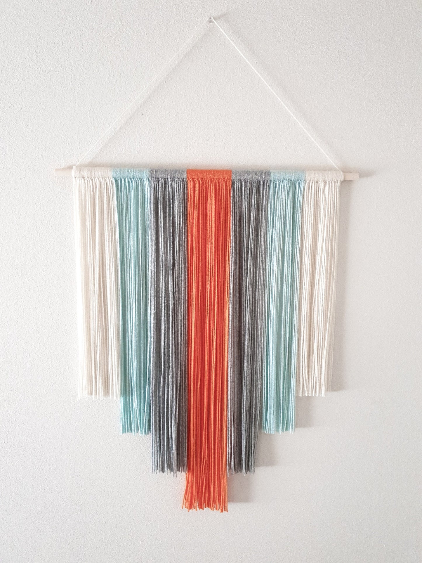 Bohemian Style Yarn Wall Hanging Option 2