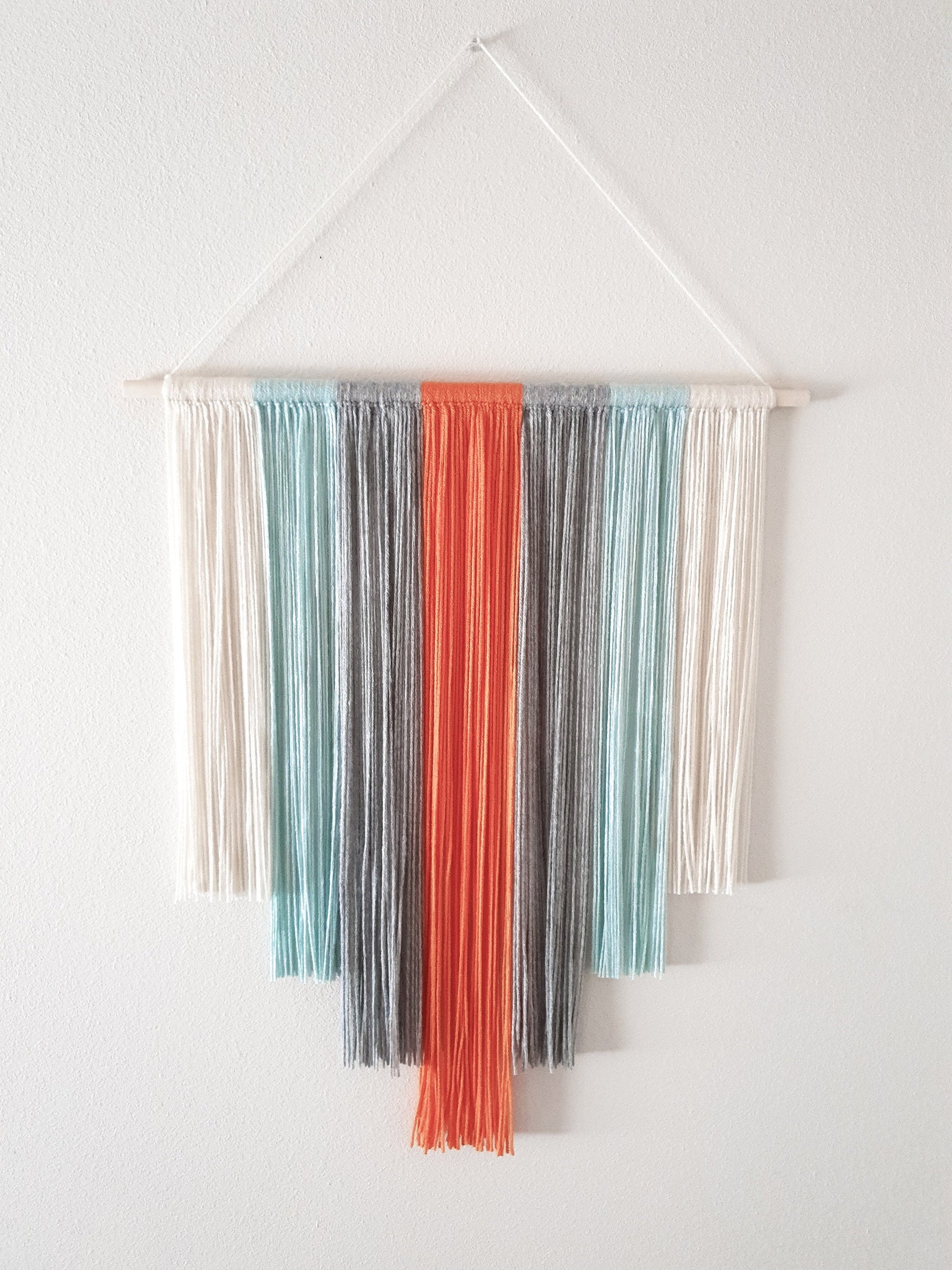 Bohemian Style Yarn Wall Hanging Option 2