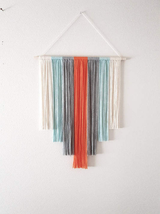 Bohemian Style Yarn Wall Hanging Option 2