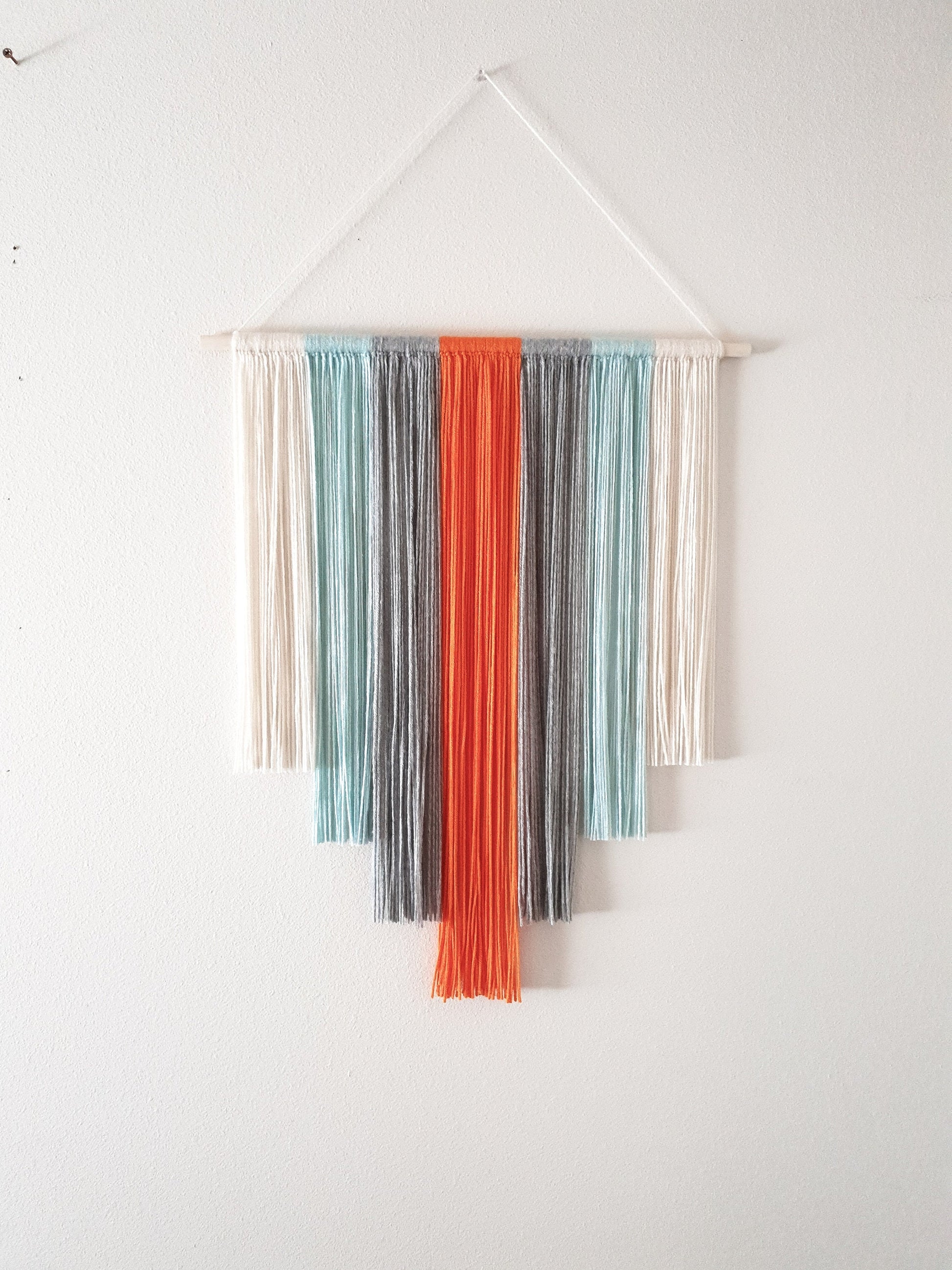 Bohemian Style Yarn Wall Hanging Option 2
