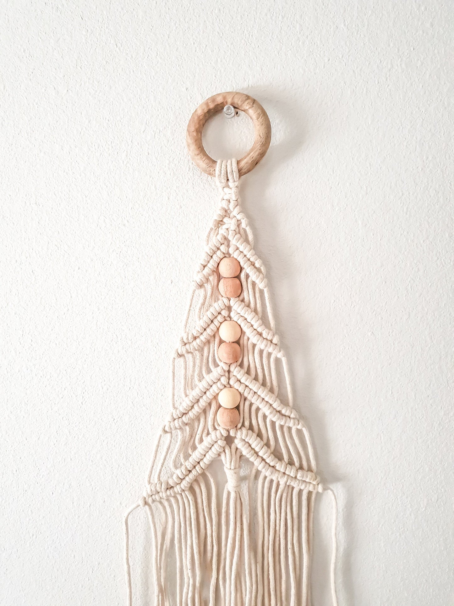 Small Macrame Wall Hanging, Christmas Tree, Macrame Wall Art, Woven Wall Hanging, Boho Wall Decor, Wall Tapestry, Macrame, Room Decor