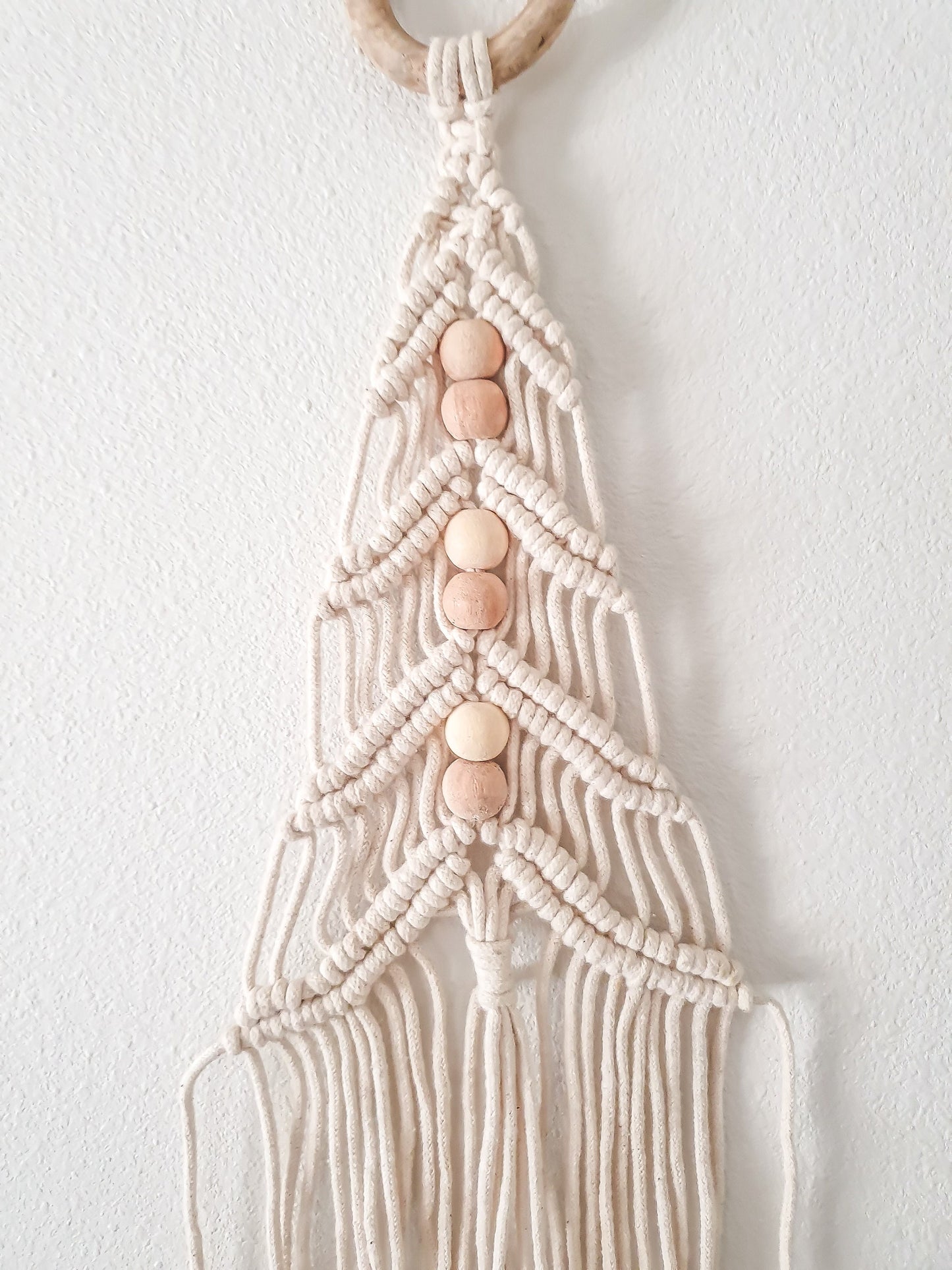 Small Macrame Wall Hanging, Christmas Tree, Macrame Wall Art, Woven Wall Hanging, Boho Wall Decor, Wall Tapestry, Macrame, Room Decor