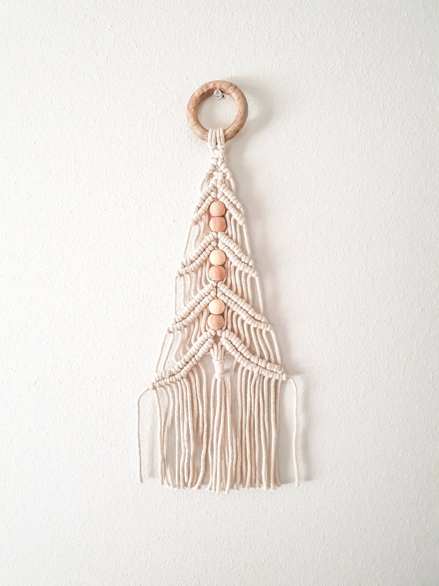 Small Macrame Wall Hanging, Christmas Tree, Macrame Wall Art, Woven Wall Hanging, Boho Wall Decor, Wall Tapestry, Macrame, Room Decor