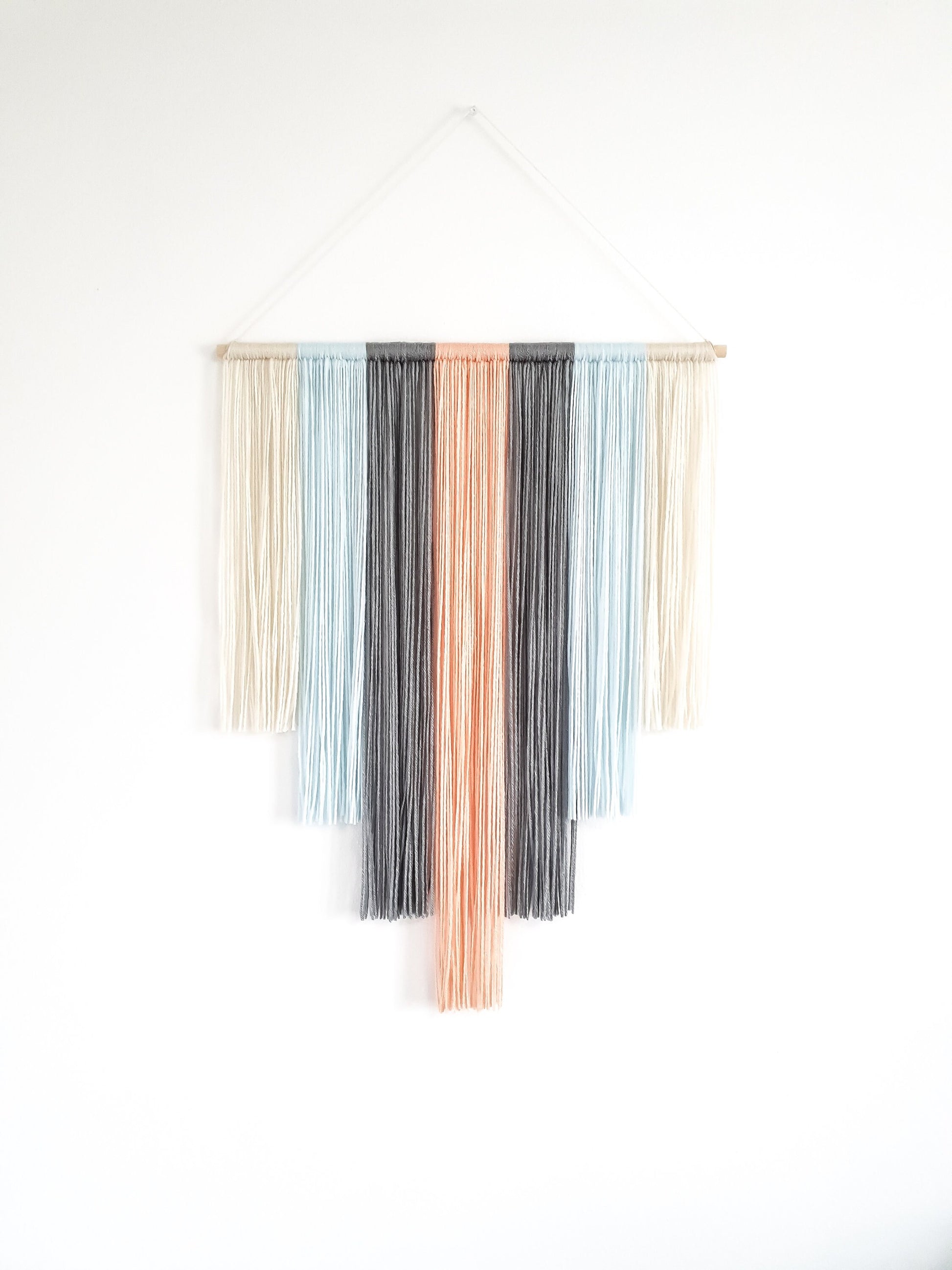 Bohemian Style Yarn Wall Hanging Option 1