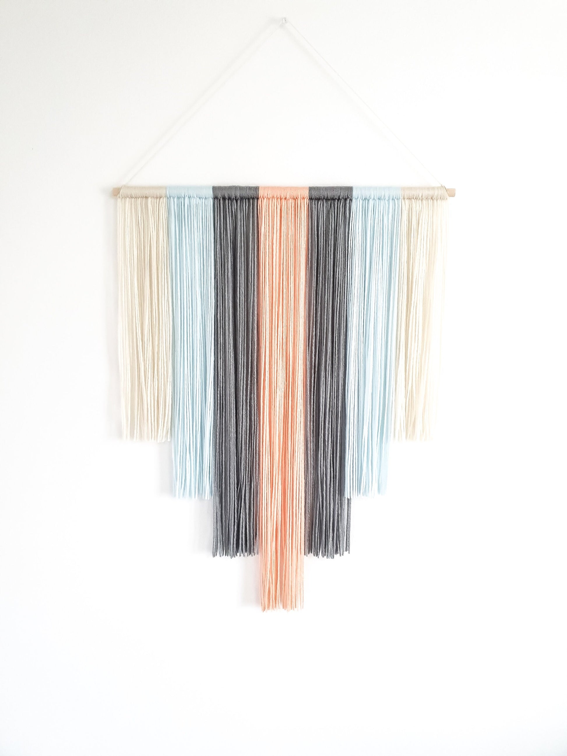 Bohemian Style Yarn Wall Hanging Option 1