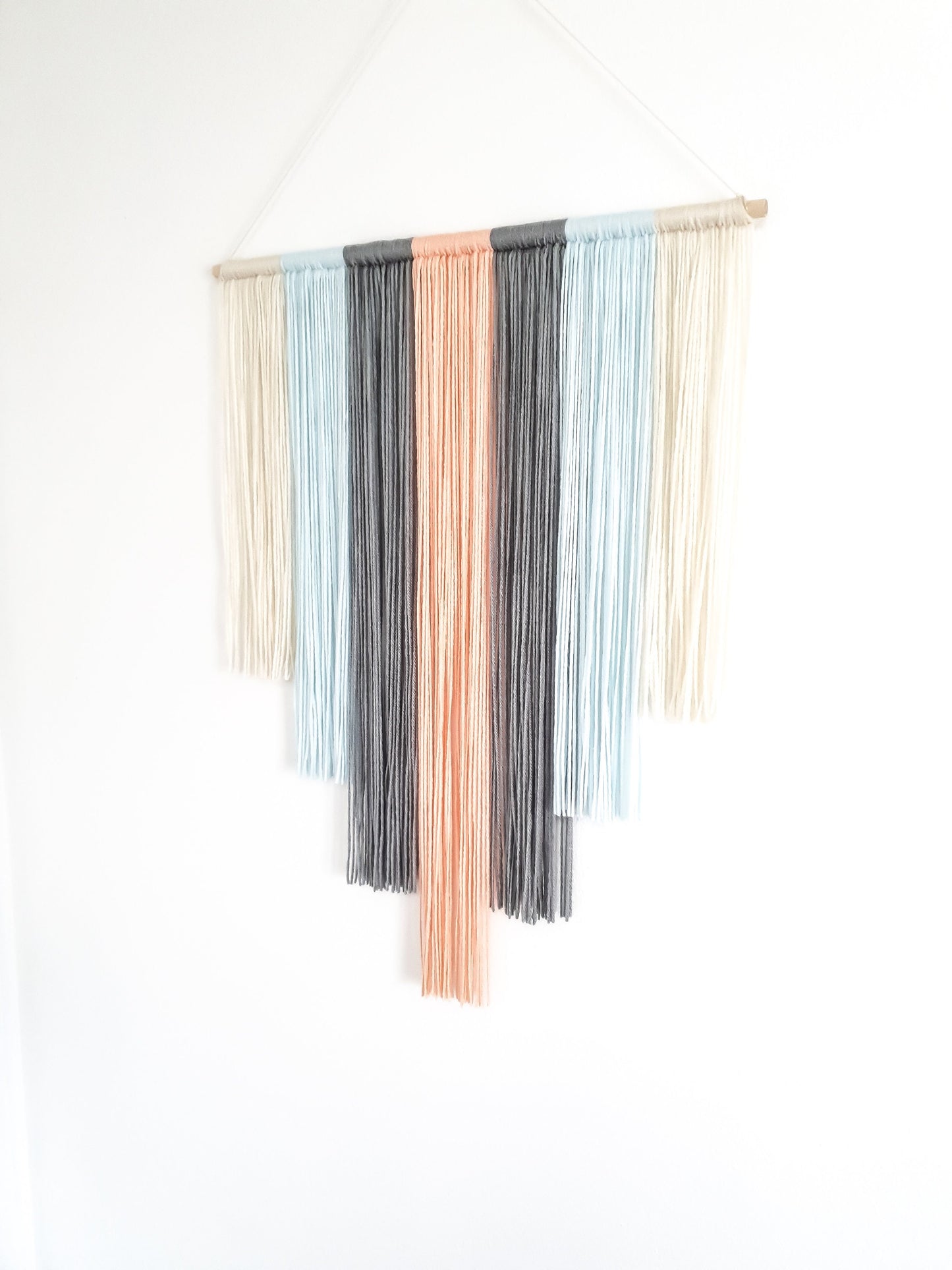 Bohemian Style Yarn Wall Hanging Option 1