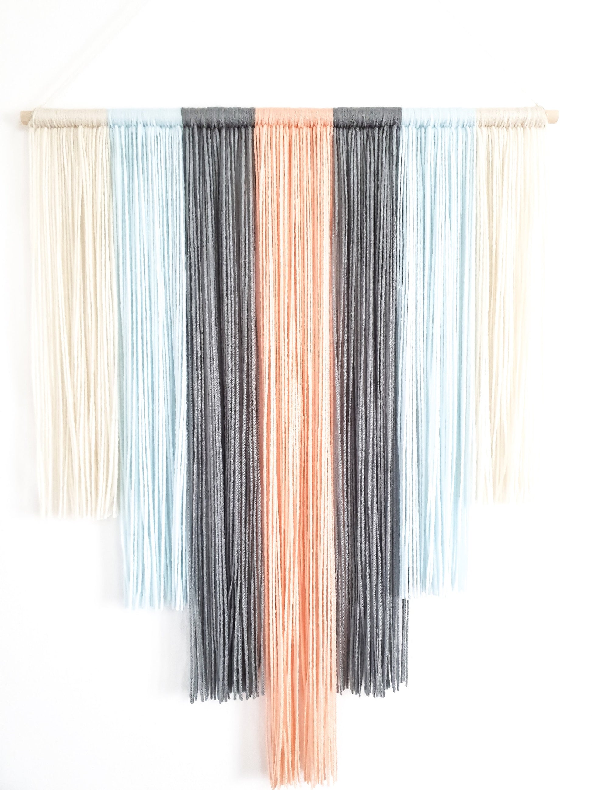Bohemian Style Yarn Wall Hanging Option 1