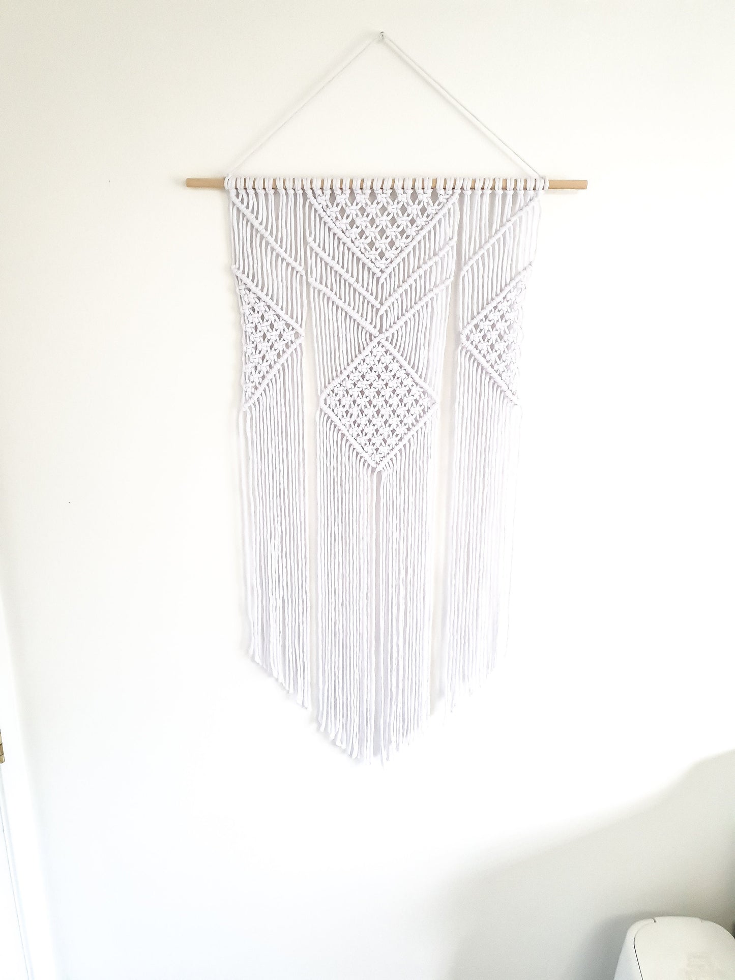 Large Handmade Macrame Wall Hanging Boho Decor for Home Decoration, Bedroom, Baby Room, Nursery, Housewarming, Home Gift & Bohemian Decor
