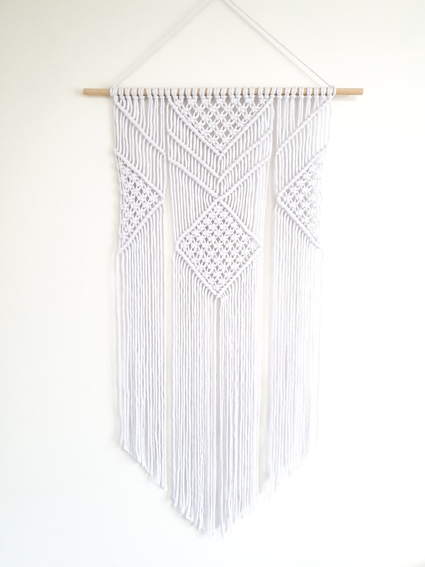 Large Handmade Macrame Wall Hanging Boho Decor for Home Decoration, Bedroom, Baby Room, Nursery, Housewarming, Home Gift & Bohemian Decor
