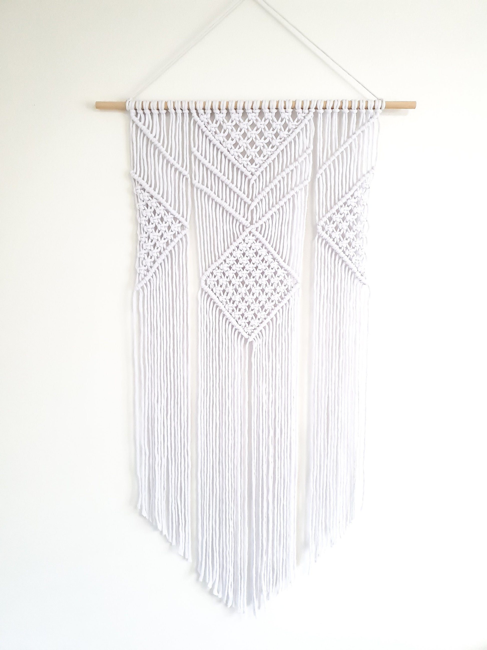 Large Handmade Macrame Wall Hanging Boho Decor for Home Decoration, Bedroom, Baby Room, Nursery, Housewarming, Home Gift & Bohemian Decor