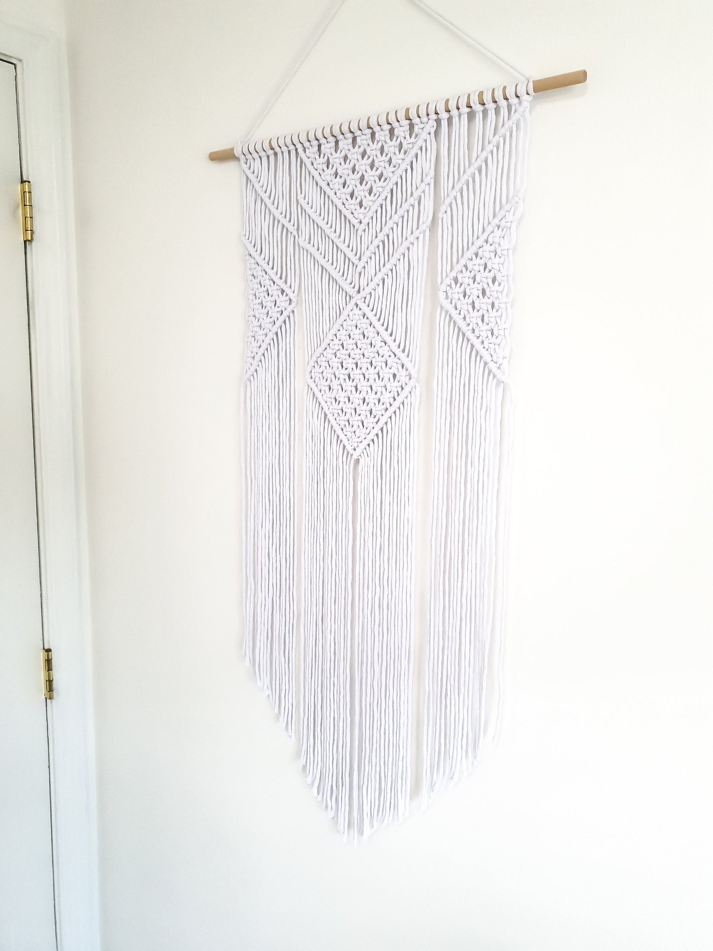 Large Handmade Macrame Wall Hanging Boho Decor for Home Decoration, Bedroom, Baby Room, Nursery, Housewarming, Home Gift & Bohemian Decor