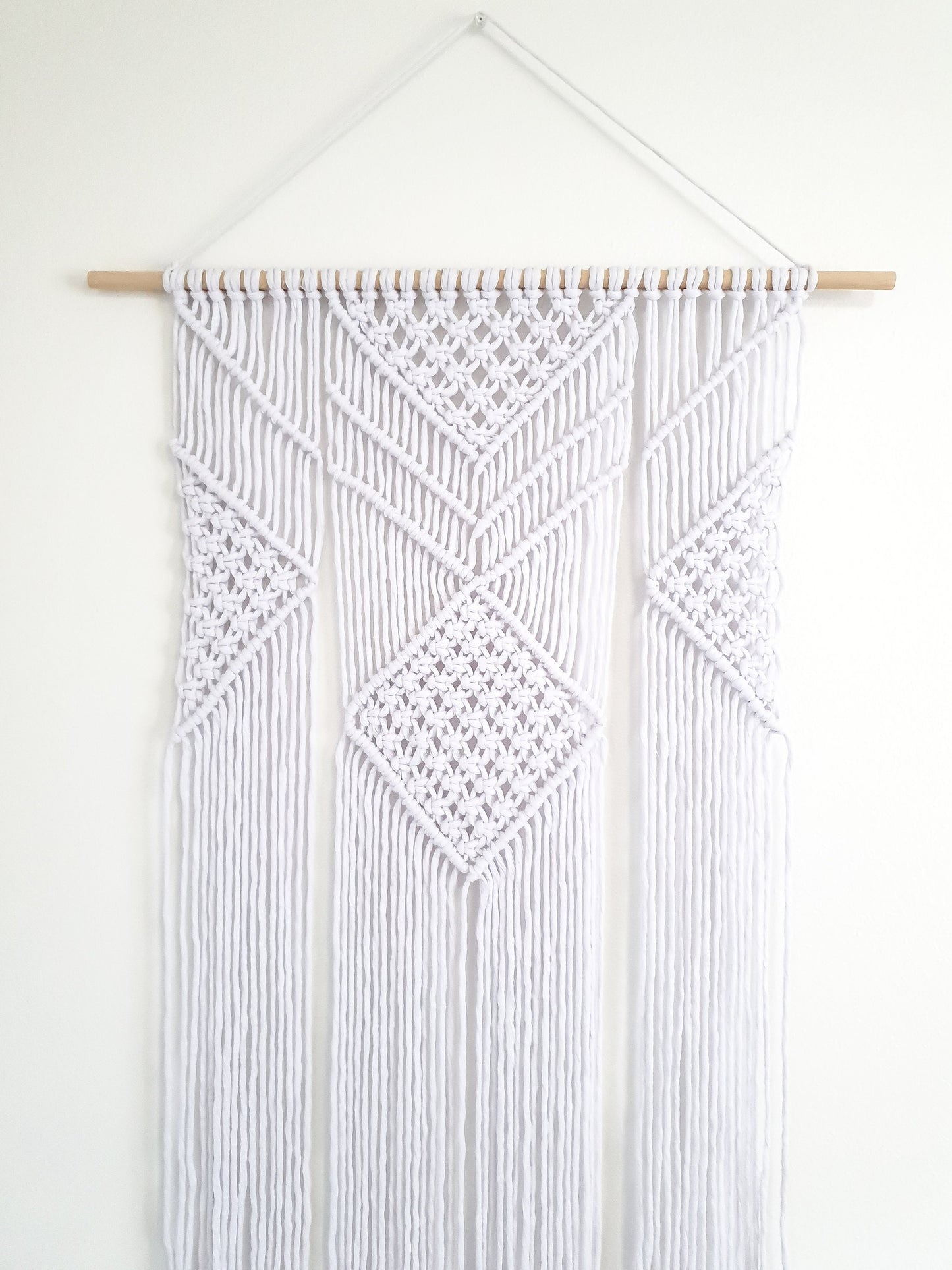 Large Handmade Macrame Wall Hanging Boho Decor for Home Decoration, Bedroom, Baby Room, Nursery, Housewarming, Home Gift & Bohemian Decor