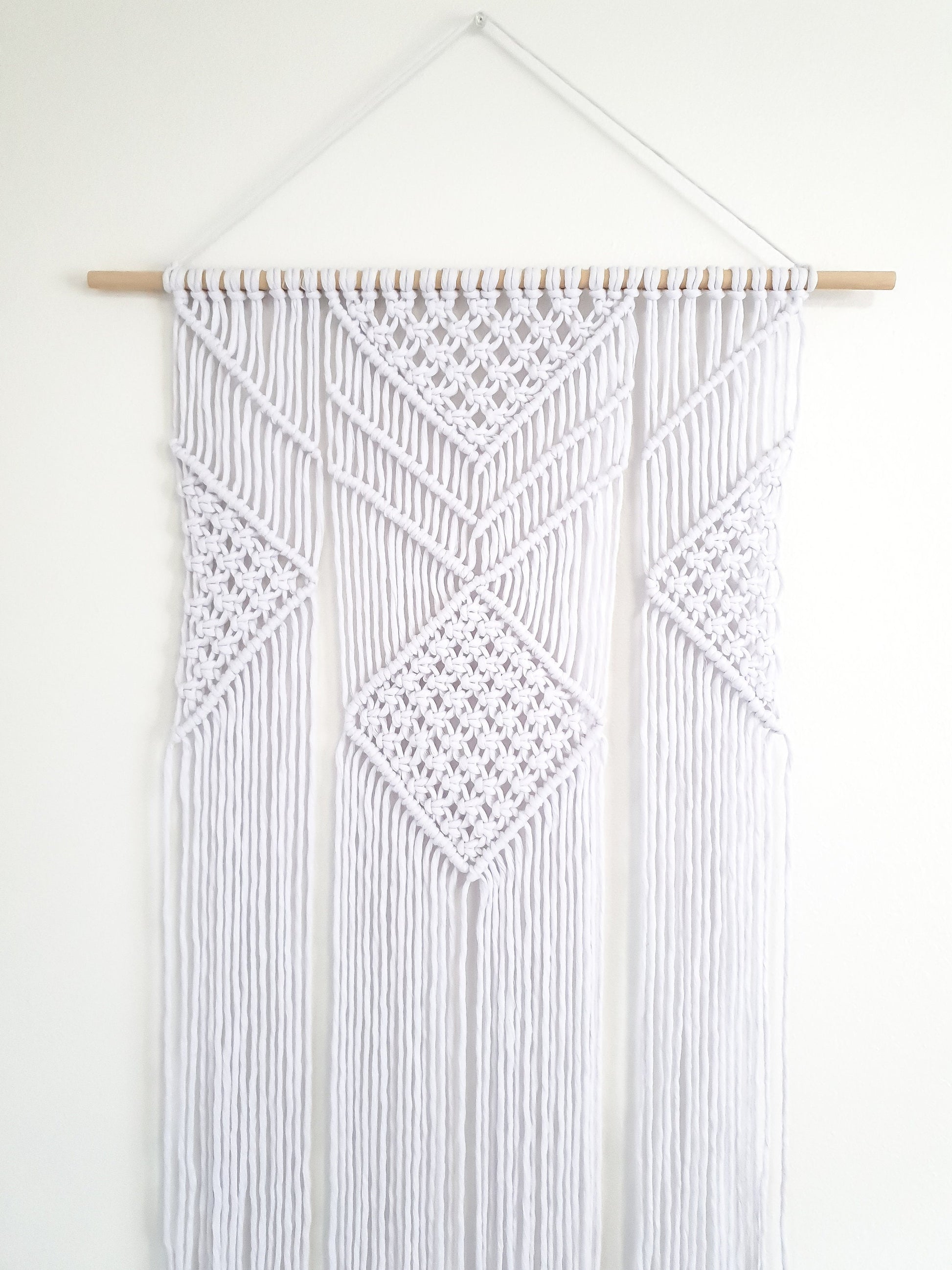Large Handmade Macrame Wall Hanging Boho Decor for Home Decoration, Bedroom, Baby Room, Nursery, Housewarming, Home Gift & Bohemian Decor