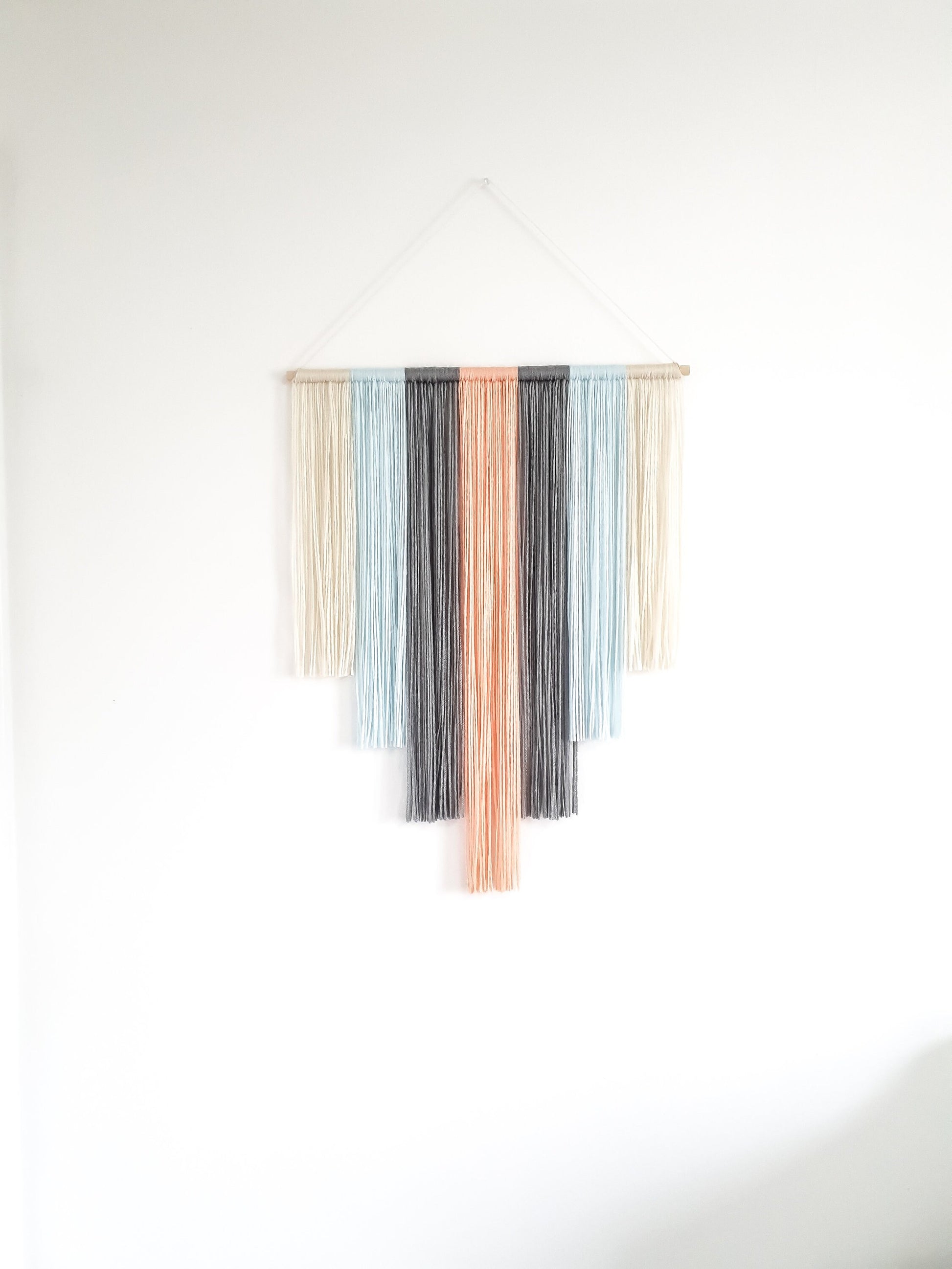 Bohemian Style Yarn Wall Hanging Option 1