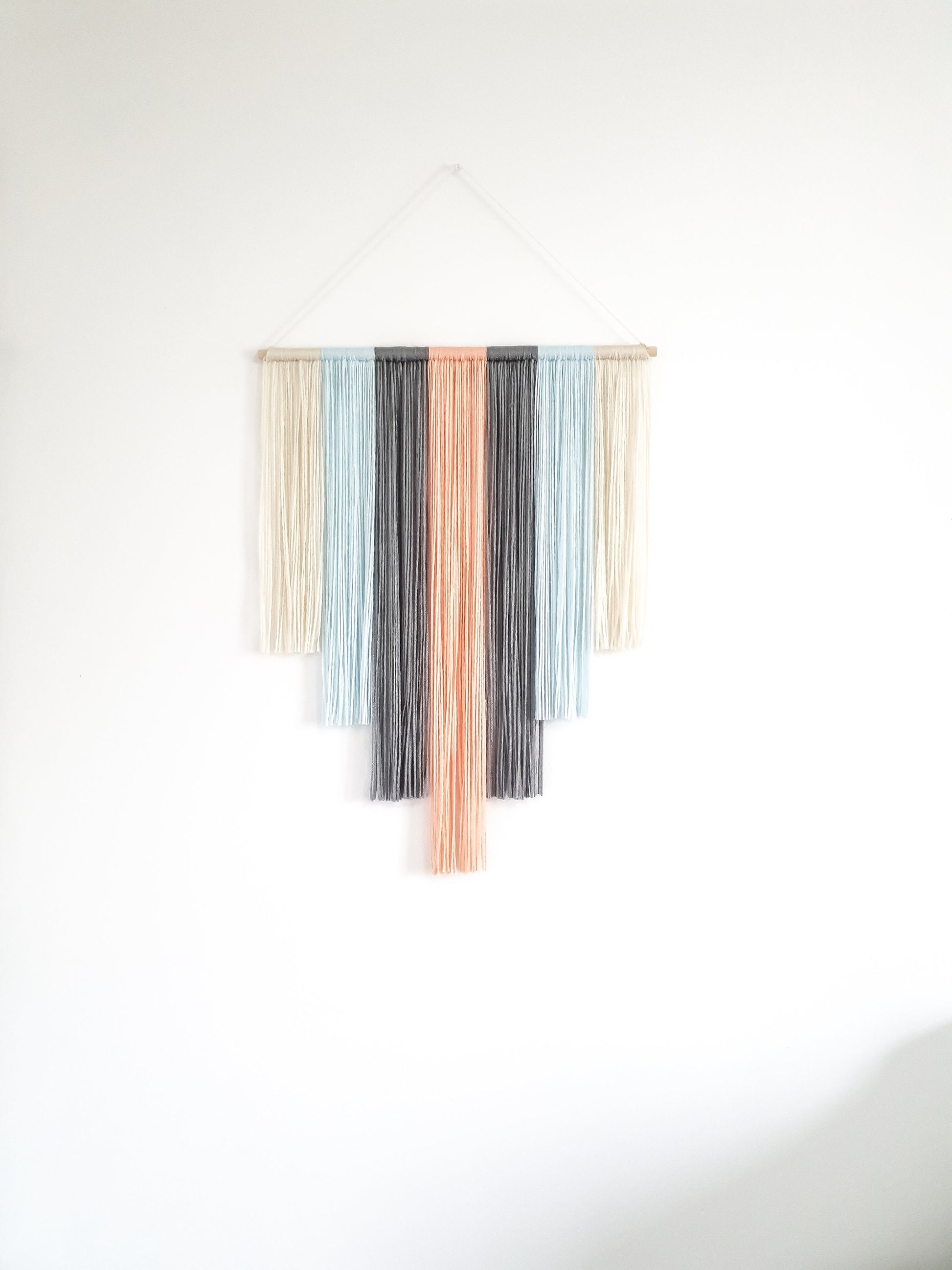Bohemian Style Yarn Wall Hanging Option 1
