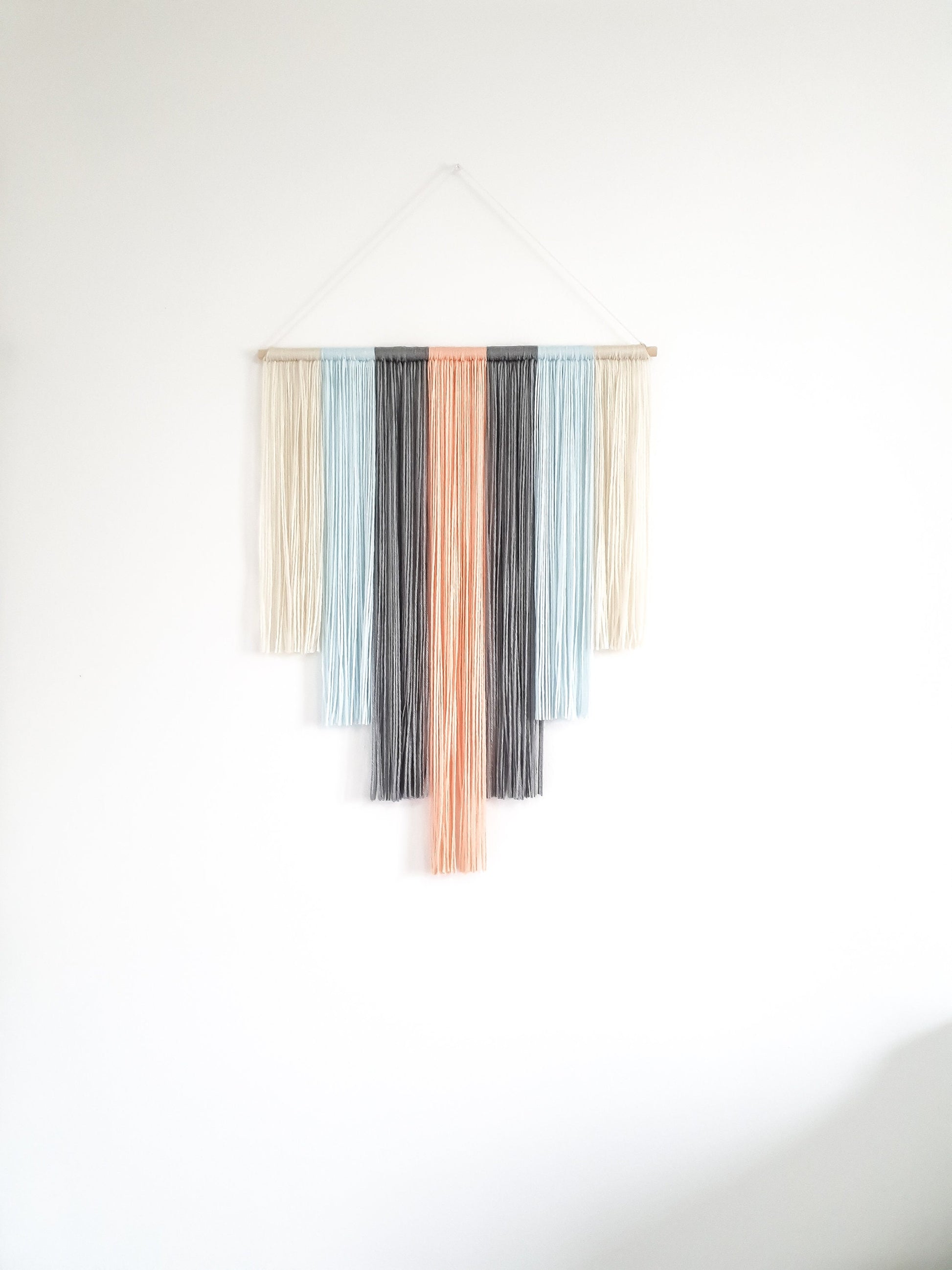 Bohemian Style Yarn Wall Hanging Option 1