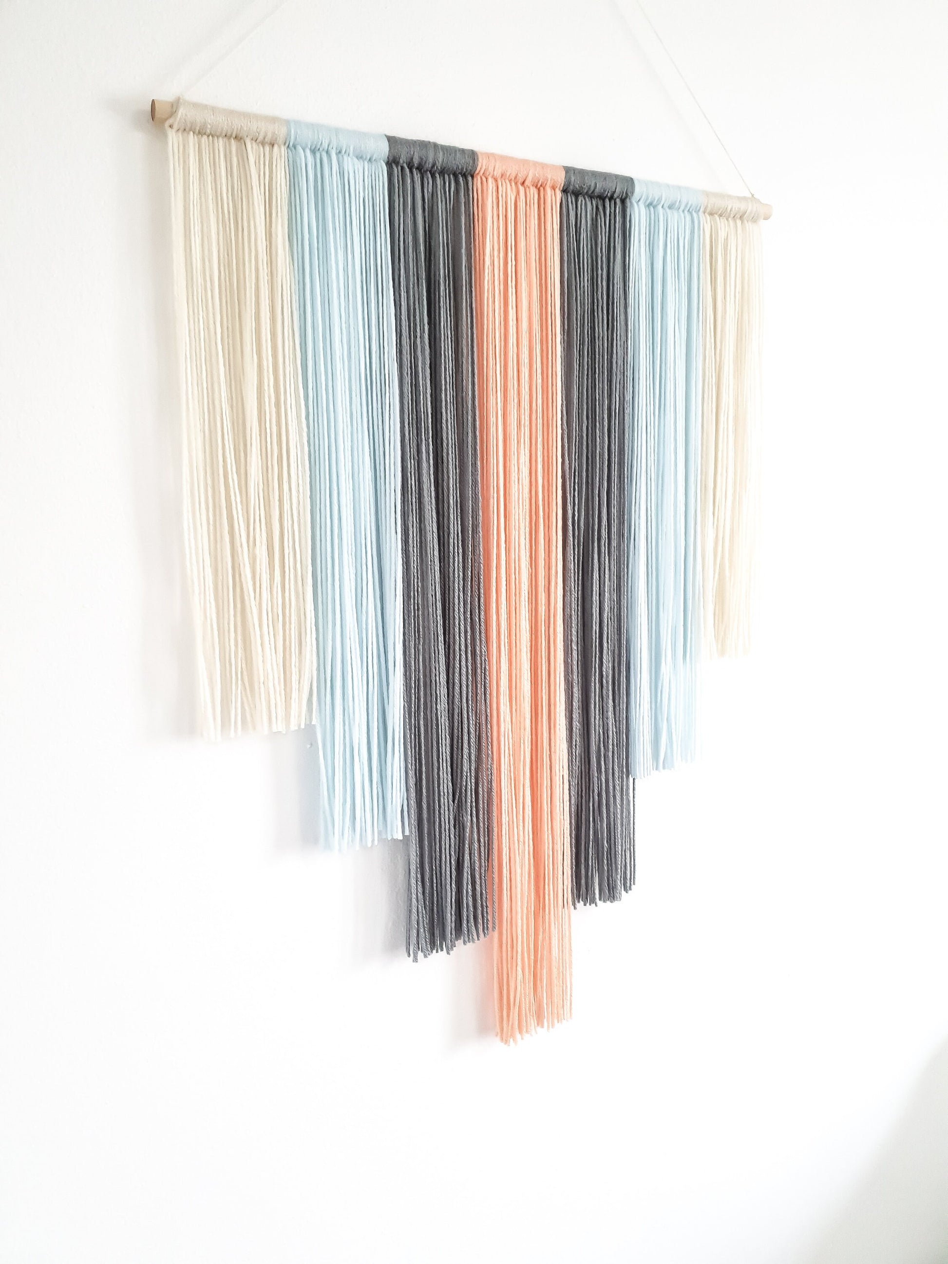 Bohemian Style Yarn Wall Hanging Option 1
