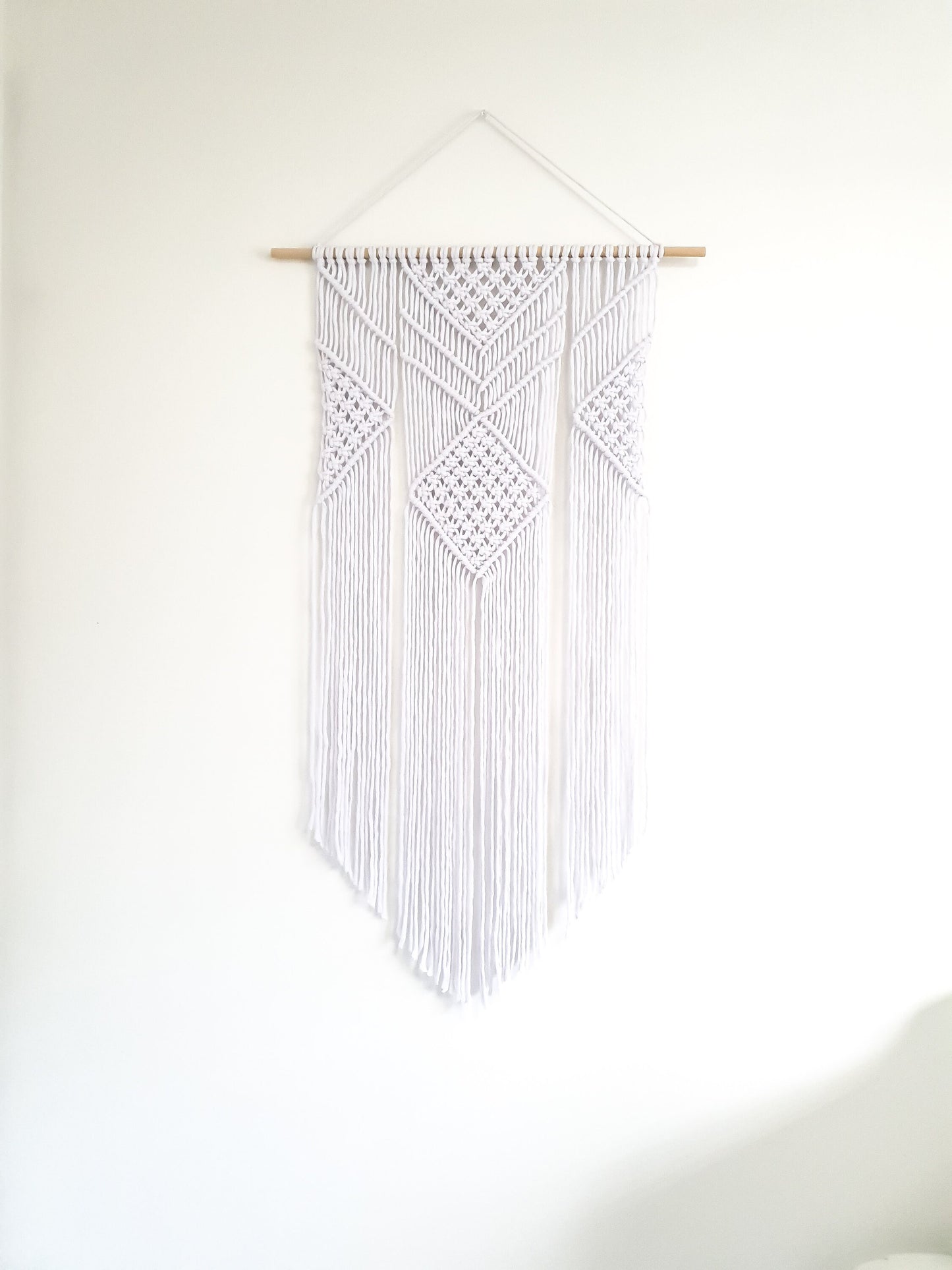 Large Handmade Macrame Wall Hanging Boho Decor for Home Decoration, Bedroom, Baby Room, Nursery, Housewarming, Home Gift & Bohemian Decor