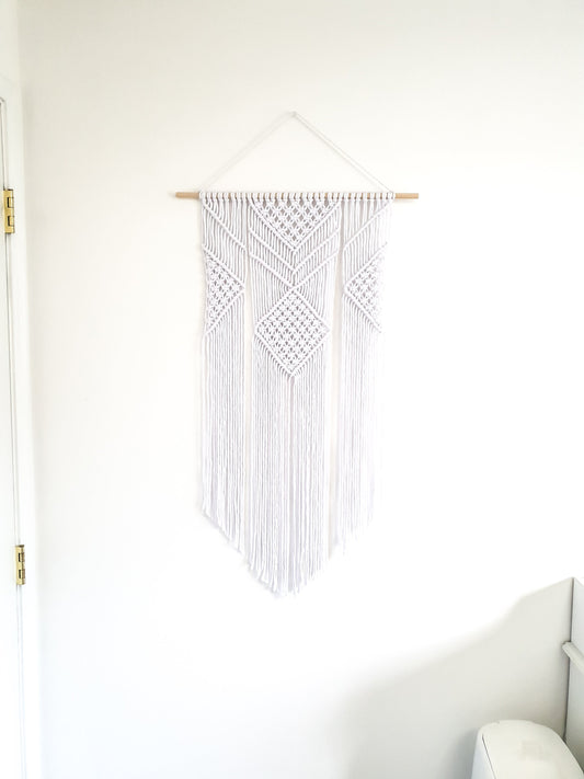 Large Handmade Macrame Wall Hanging Boho Decor for Home Decoration, Bedroom, Baby Room, Nursery, Housewarming, Home Gift & Bohemian Decor