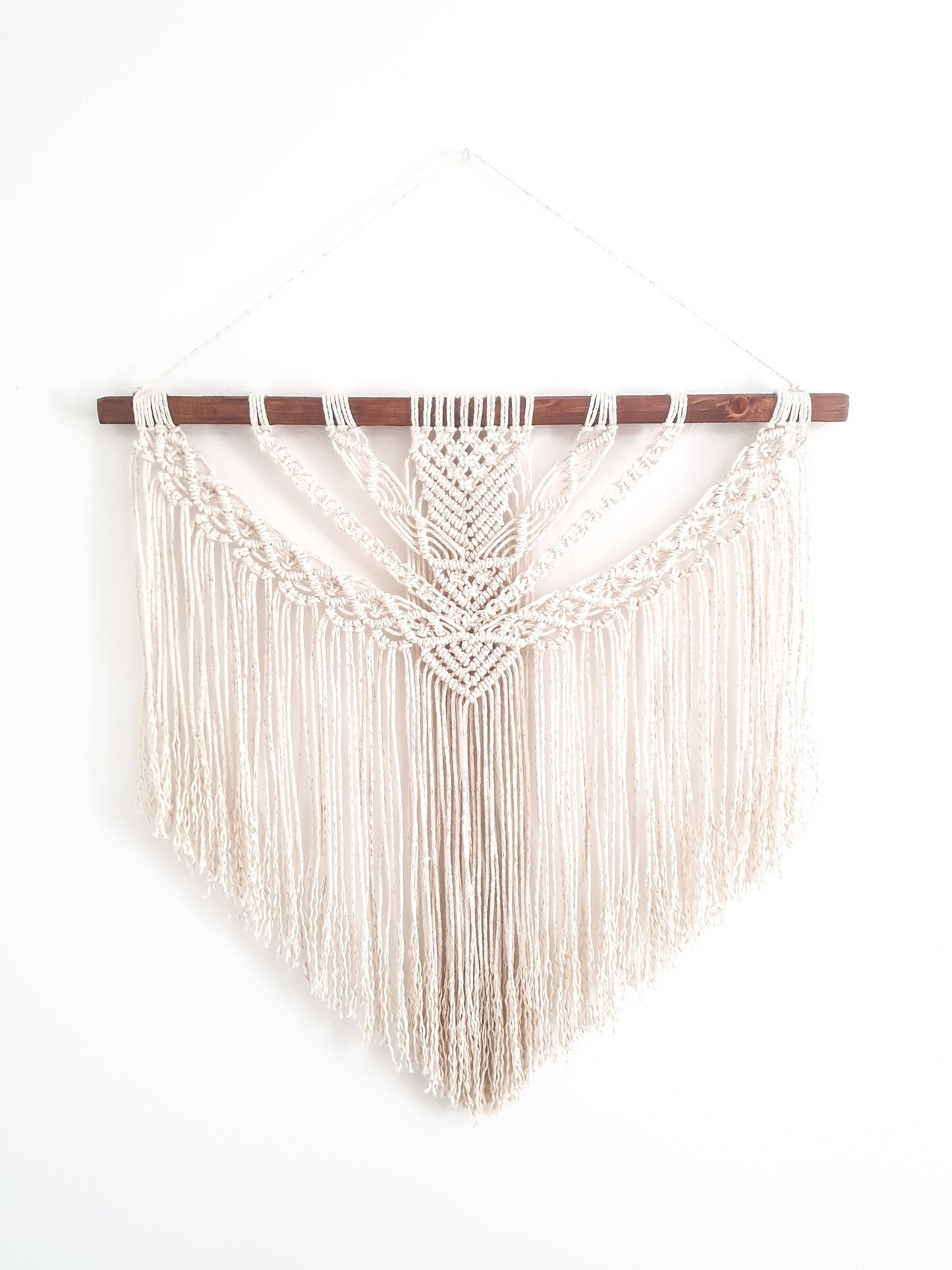 Wall Tapestry, Macrame Wall Hanging, Boho Wall Decor, Macrame Headboard, Bohemian Home Decor, Handmade Wall Decor, Made in USA