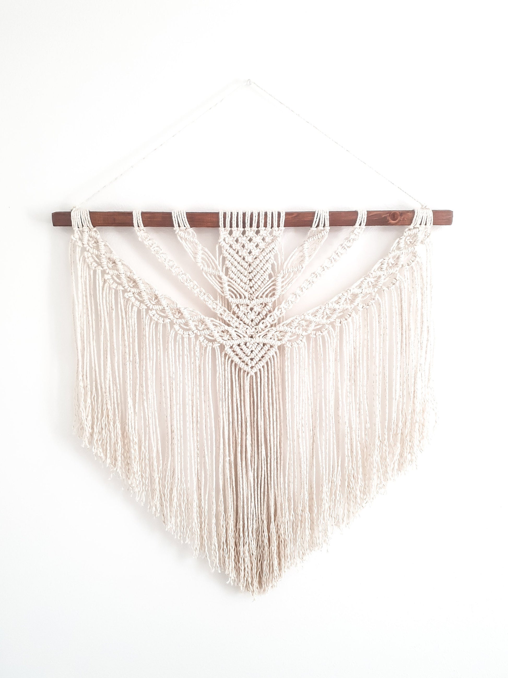 Wall Tapestry, Macrame Wall Hanging, Boho Wall Decor, Macrame Headboard, Bohemian Home Decor, Handmade Wall Decor, Made in USA