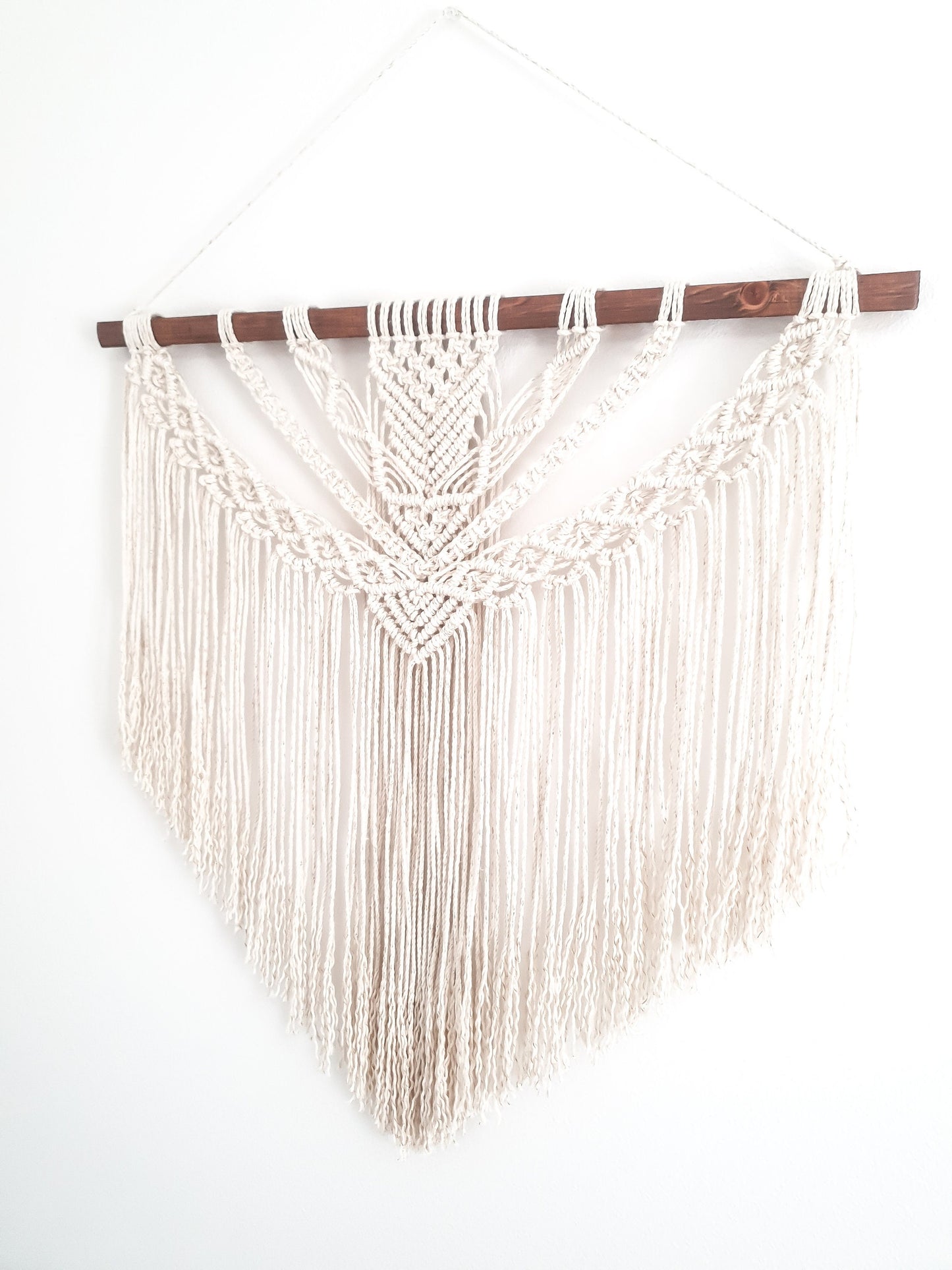 Wall Tapestry, Macrame Wall Hanging, Boho Wall Decor, Macrame Headboard, Bohemian Home Decor, Handmade Wall Decor, Made in USA