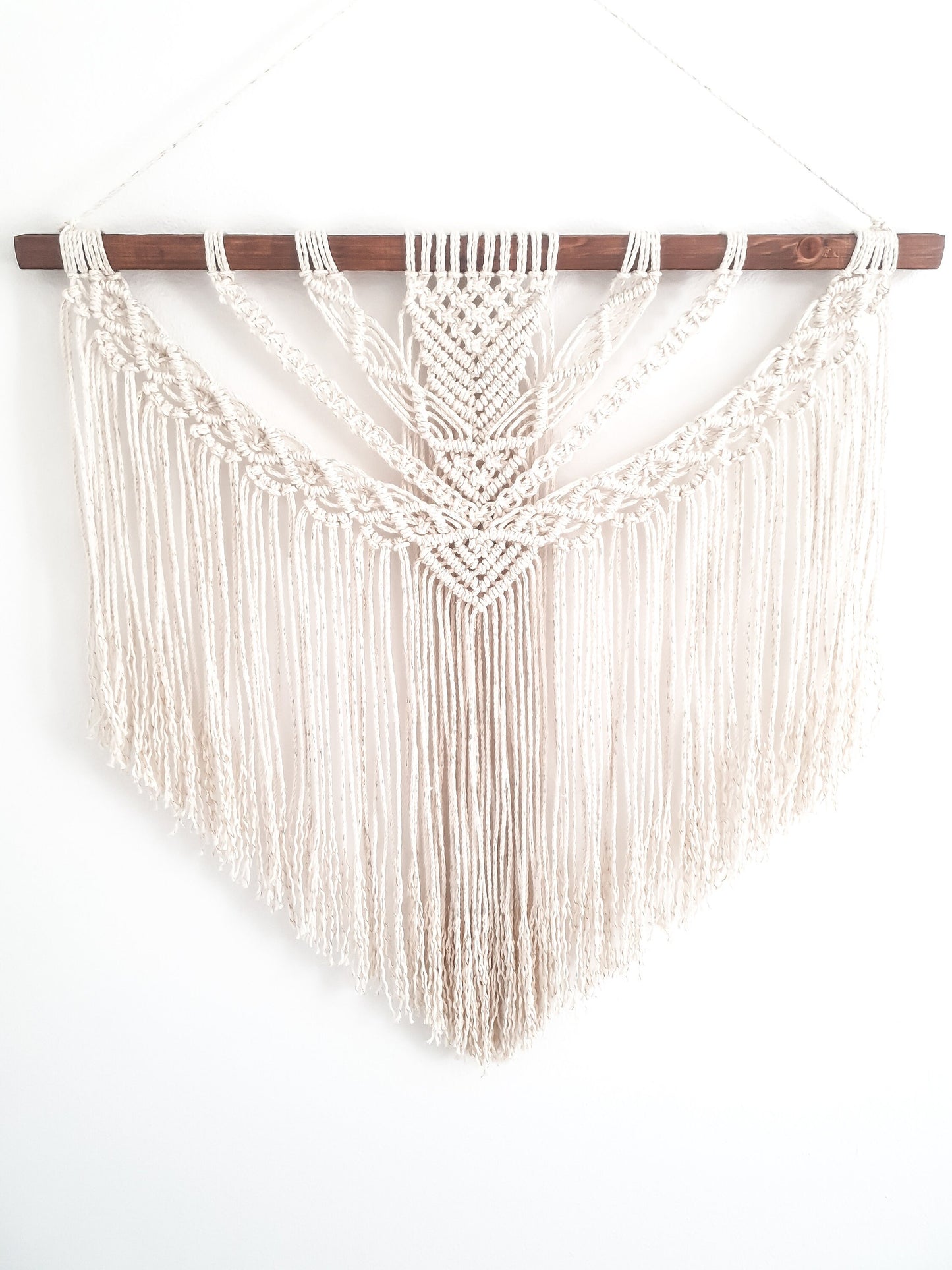 Wall Tapestry, Macrame Wall Hanging, Boho Wall Decor, Macrame Headboard, Bohemian Home Decor, Handmade Wall Decor, Made in USA