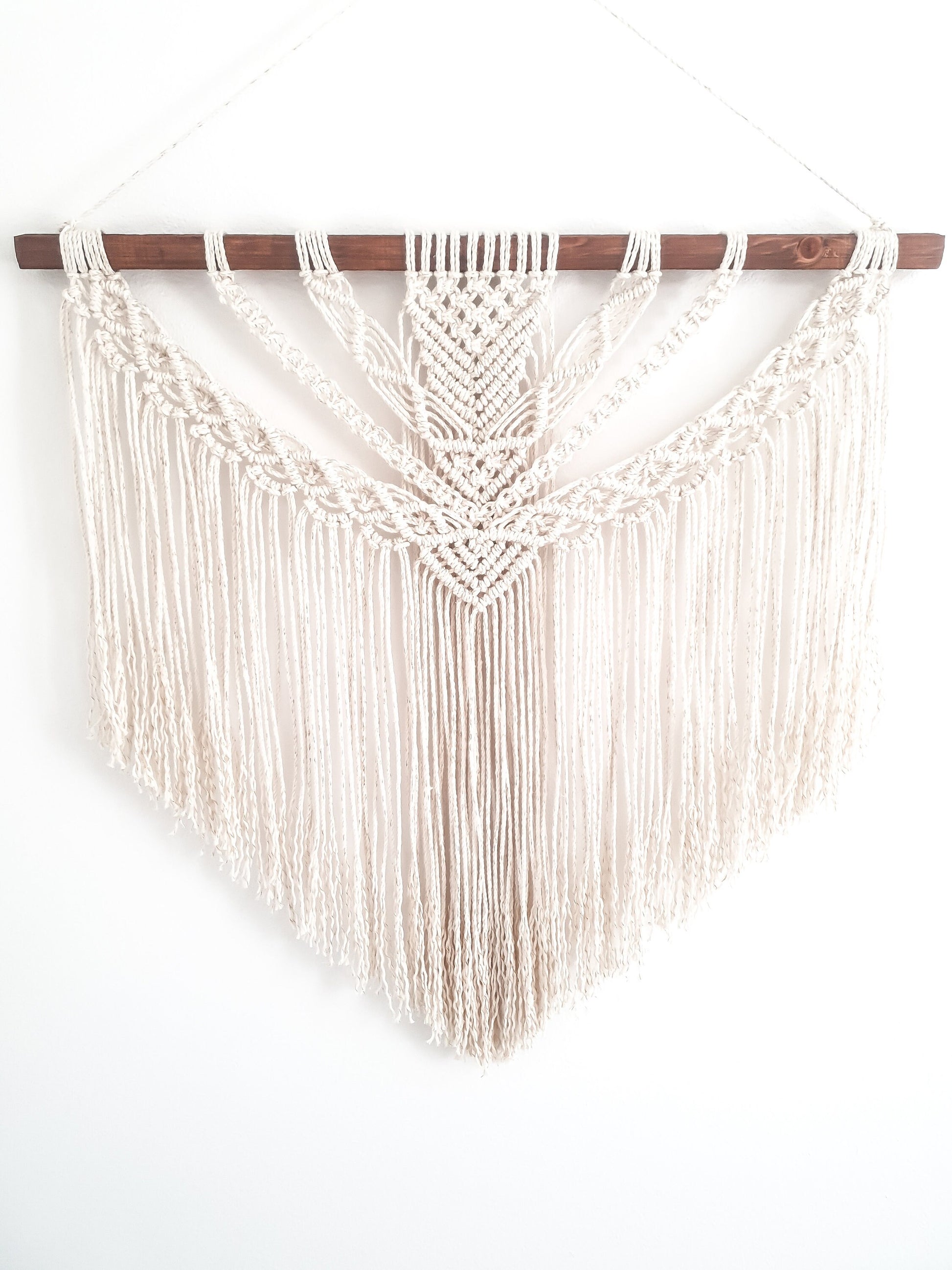 Wall Tapestry, Macrame Wall Hanging, Boho Wall Decor, Macrame Headboard, Bohemian Home Decor, Handmade Wall Decor, Made in USA