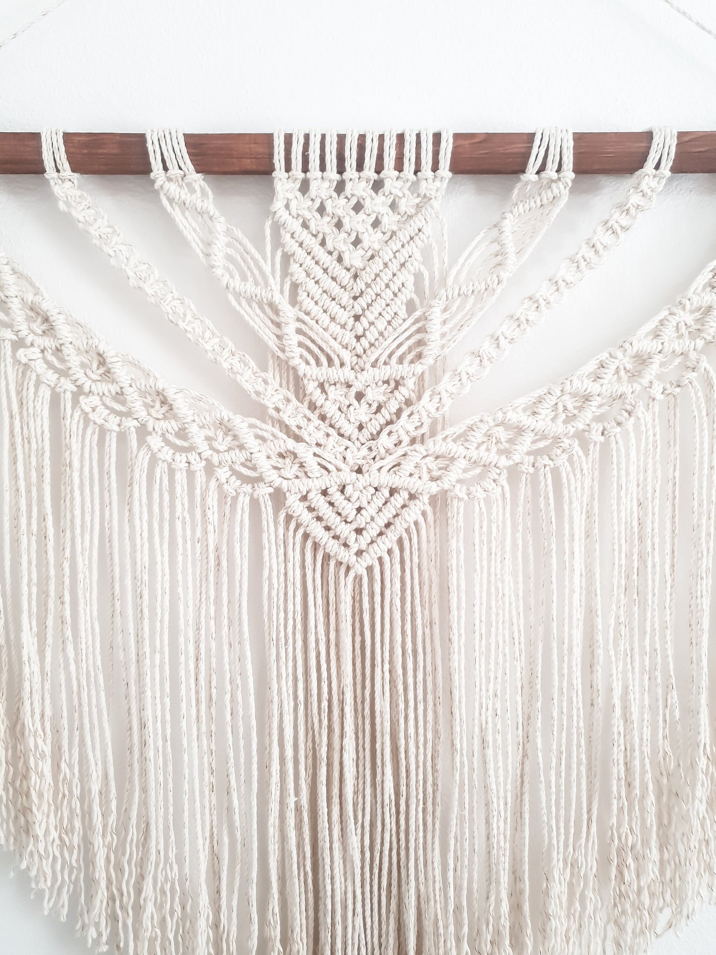Wall Tapestry, Macrame Wall Hanging, Boho Wall Decor, Macrame Headboard, Bohemian Home Decor, Handmade Wall Decor, Made in USA