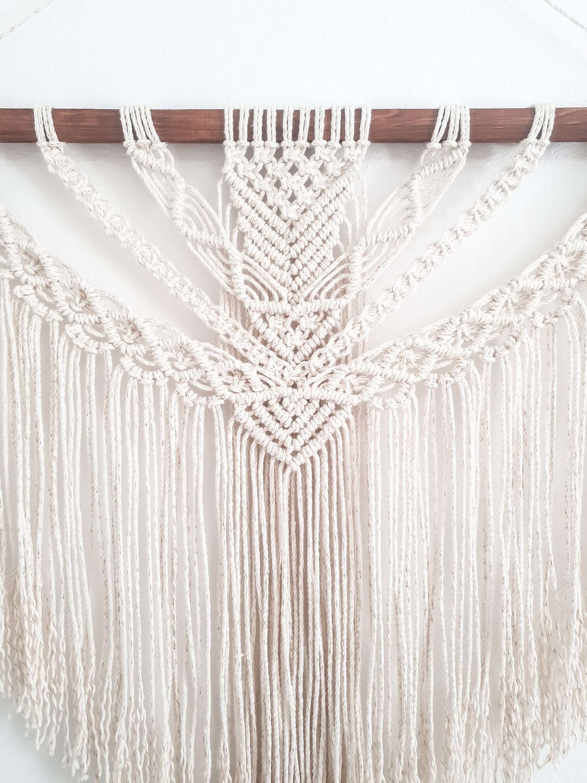 Wall Tapestry, Macrame Wall Hanging, Boho Wall Decor, Macrame Headboard, Bohemian Home Decor, Handmade Wall Decor, Made in USA