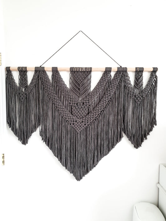 X Large Macrame Wall Hanging, Macrame Wall Art, Woven Wall Hanging, Boho Wall Decor, Wall Tapestry, Macrame, Wedding Backdrop, 4 Foot Wide