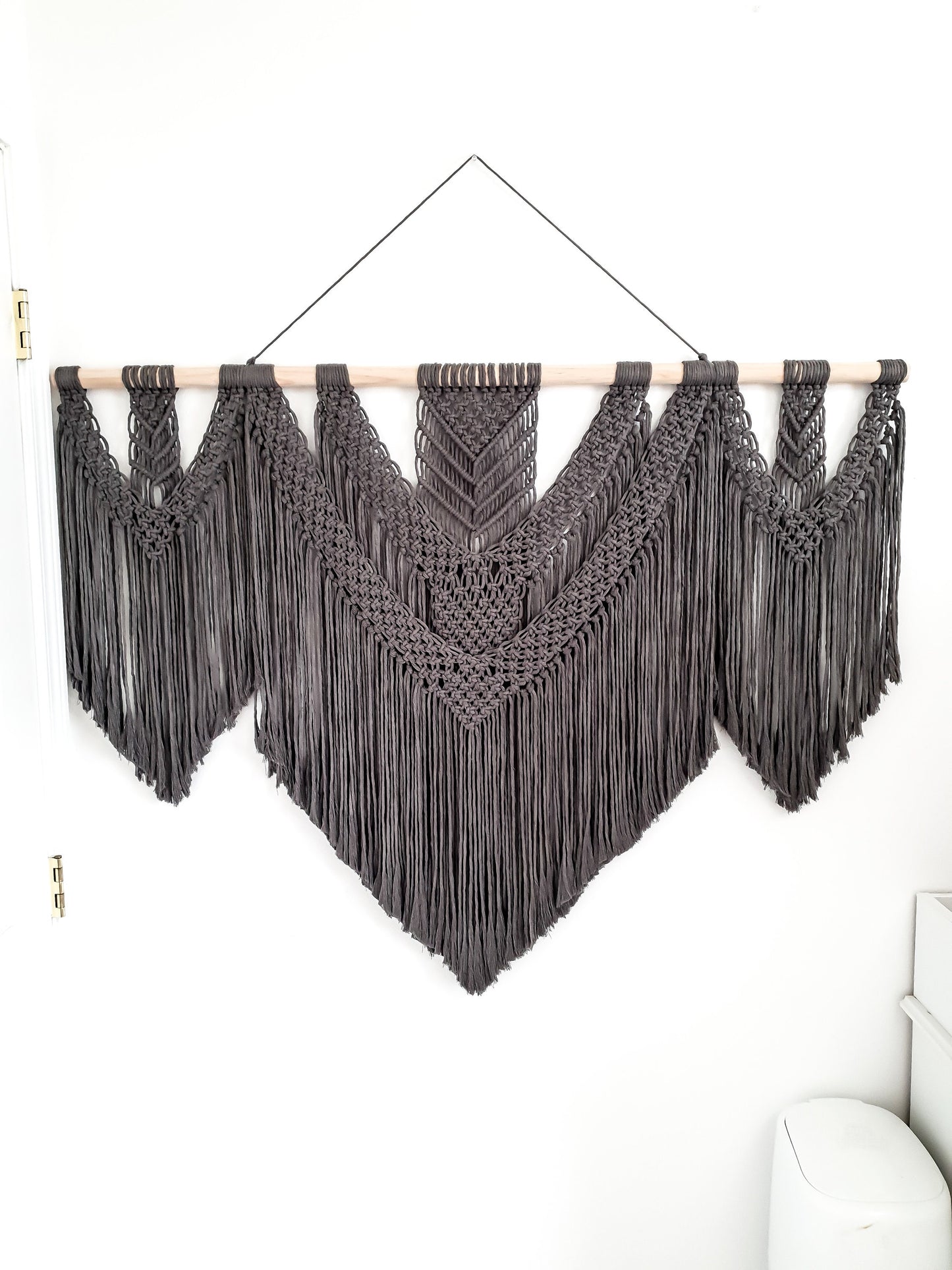 X Large Macrame Wall Hanging, Macrame Wall Art, Woven Wall Hanging, Boho Wall Decor, Wall Tapestry, Macrame, Wedding Backdrop, 4 Foot Wide