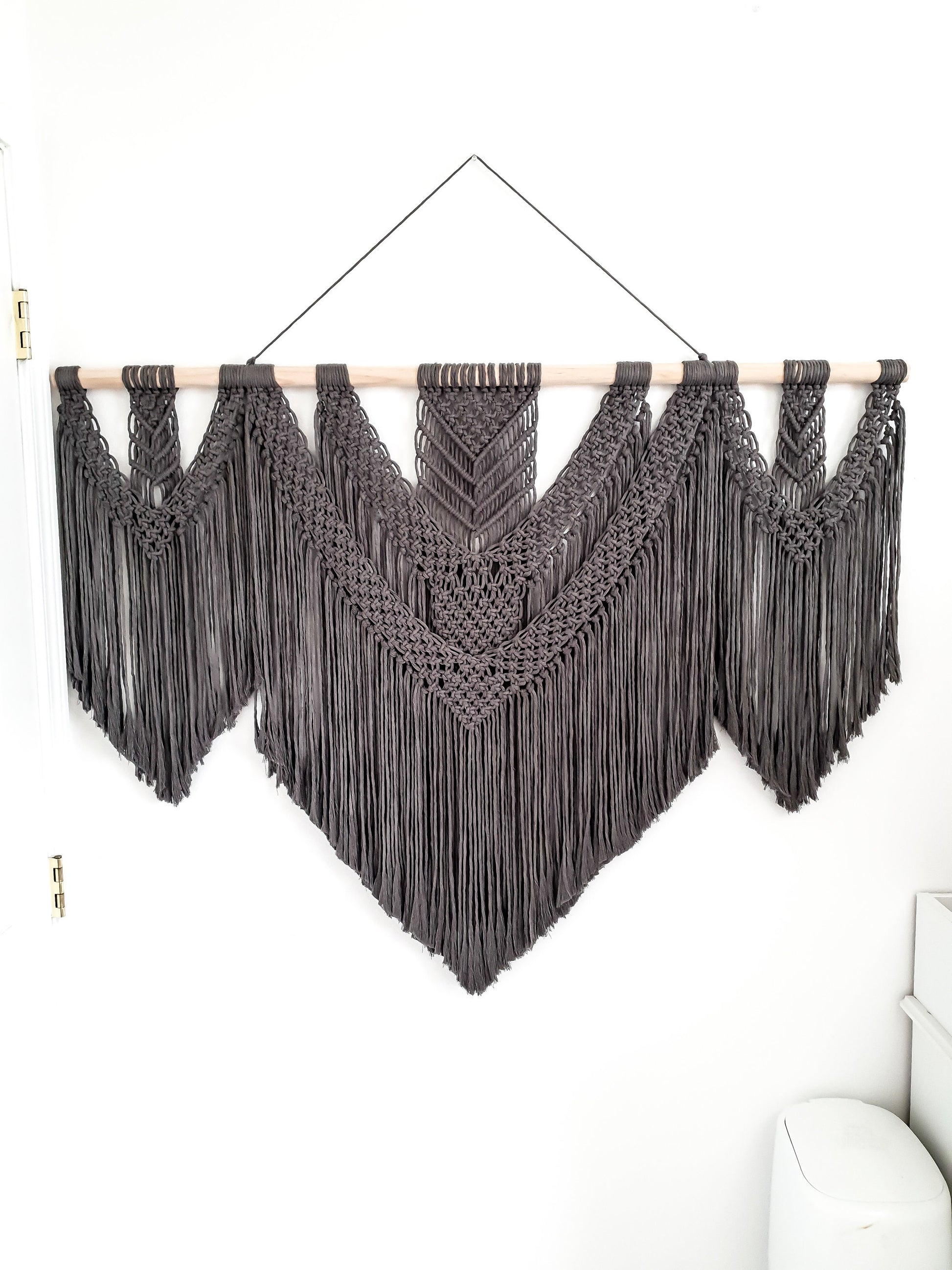 X Large Macrame Wall Hanging, Macrame Wall Art, Woven Wall Hanging, Boho Wall Decor, Wall Tapestry, Macrame, Wedding Backdrop, 4 Foot Wide