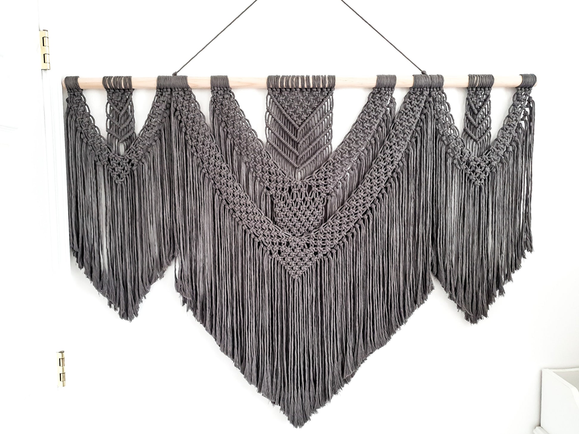 X Large Macrame Wall Hanging, Macrame Wall Art, Woven Wall Hanging, Boho Wall Decor, Wall Tapestry, Macrame, Wedding Backdrop, 4 Foot Wide
