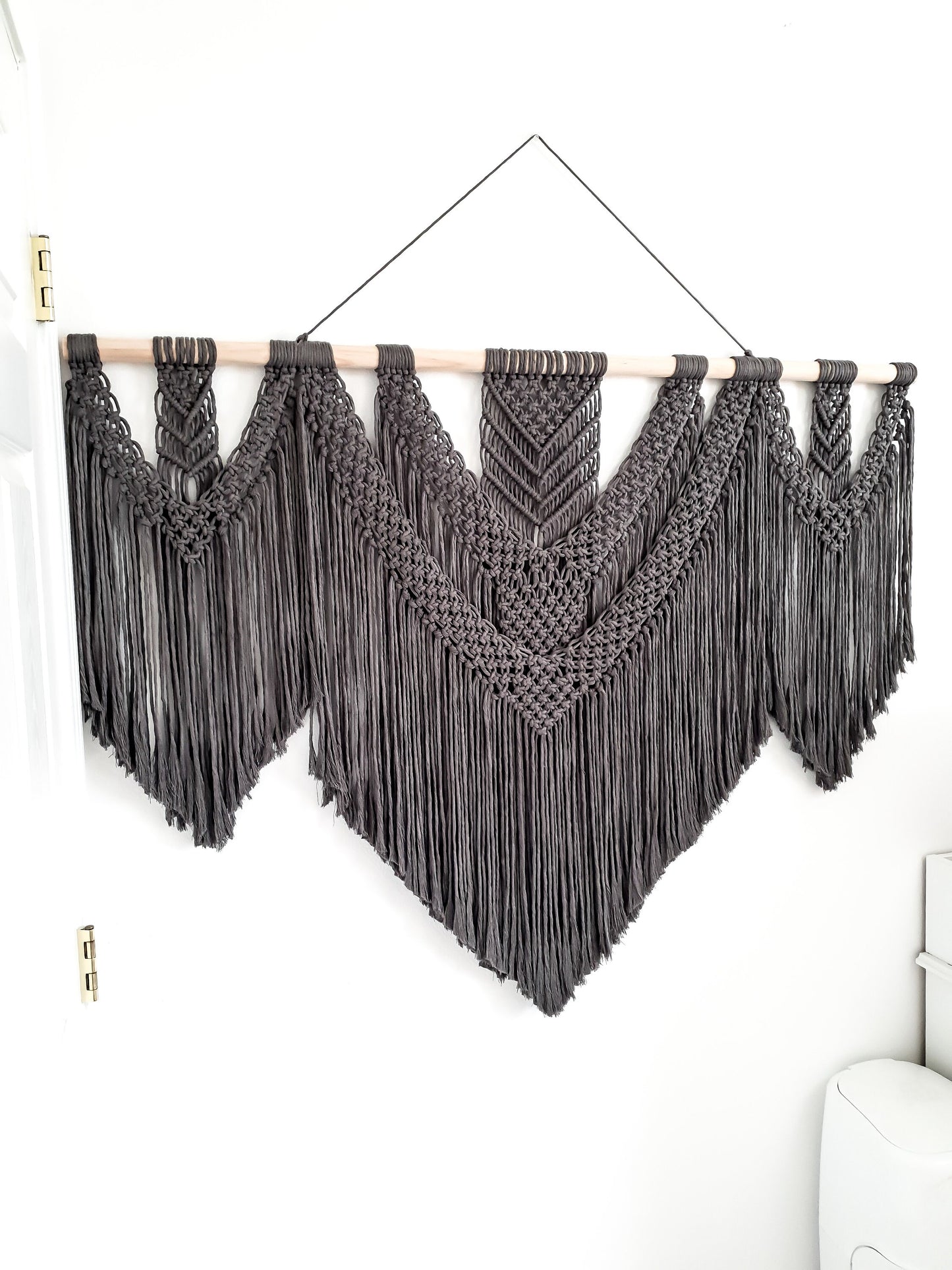 X Large Macrame Wall Hanging, Macrame Wall Art, Woven Wall Hanging, Boho Wall Decor, Wall Tapestry, Macrame, Wedding Backdrop, 4 Foot Wide