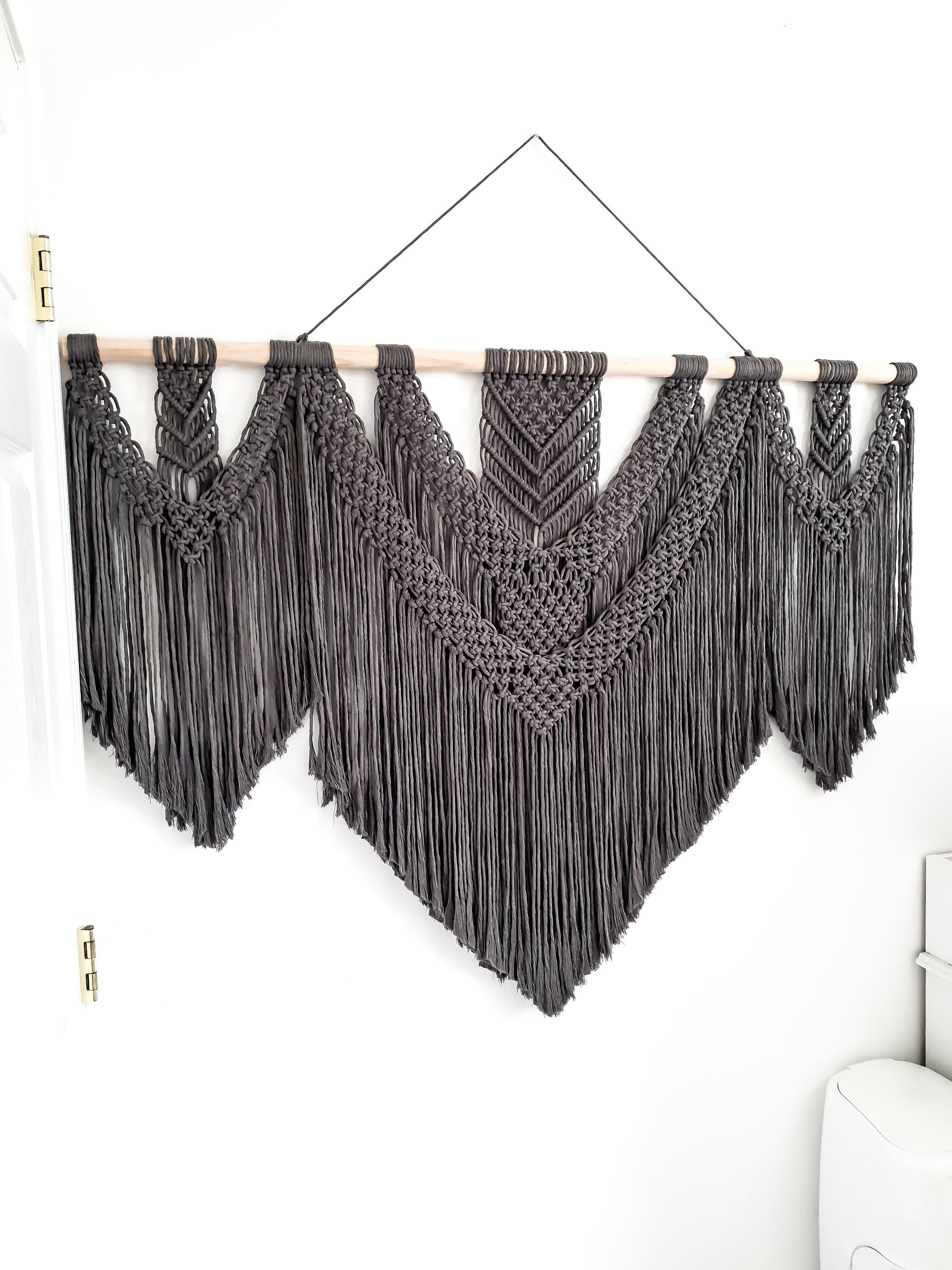 X Large Macrame Wall Hanging, Macrame Wall Art, Woven Wall Hanging, Boho Wall Decor, Wall Tapestry, Macrame, Wedding Backdrop, 4 Foot Wide