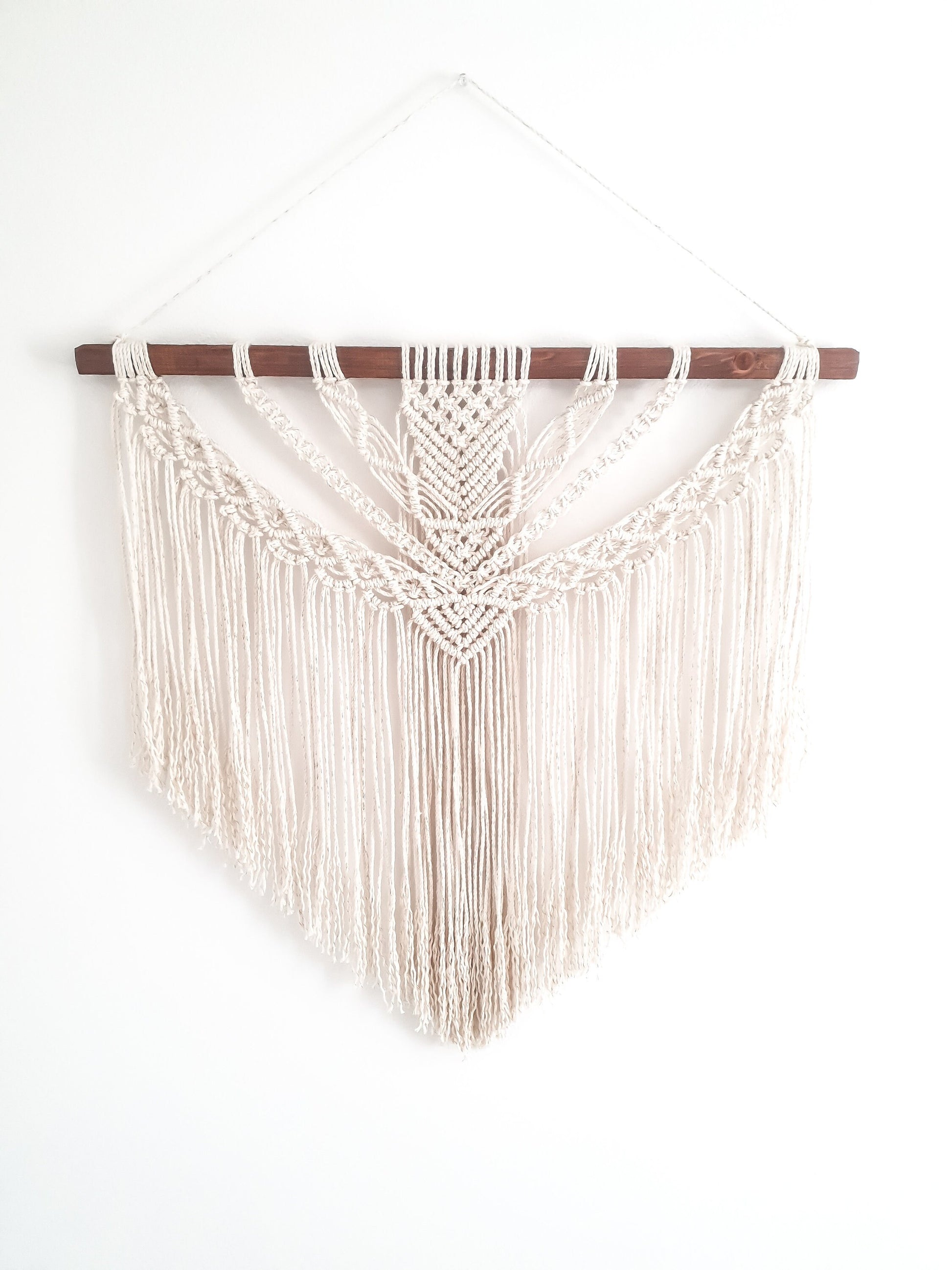 Wall Tapestry, Macrame Wall Hanging, Boho Wall Decor, Macrame Headboard, Bohemian Home Decor, Handmade Wall Decor, Made in USA