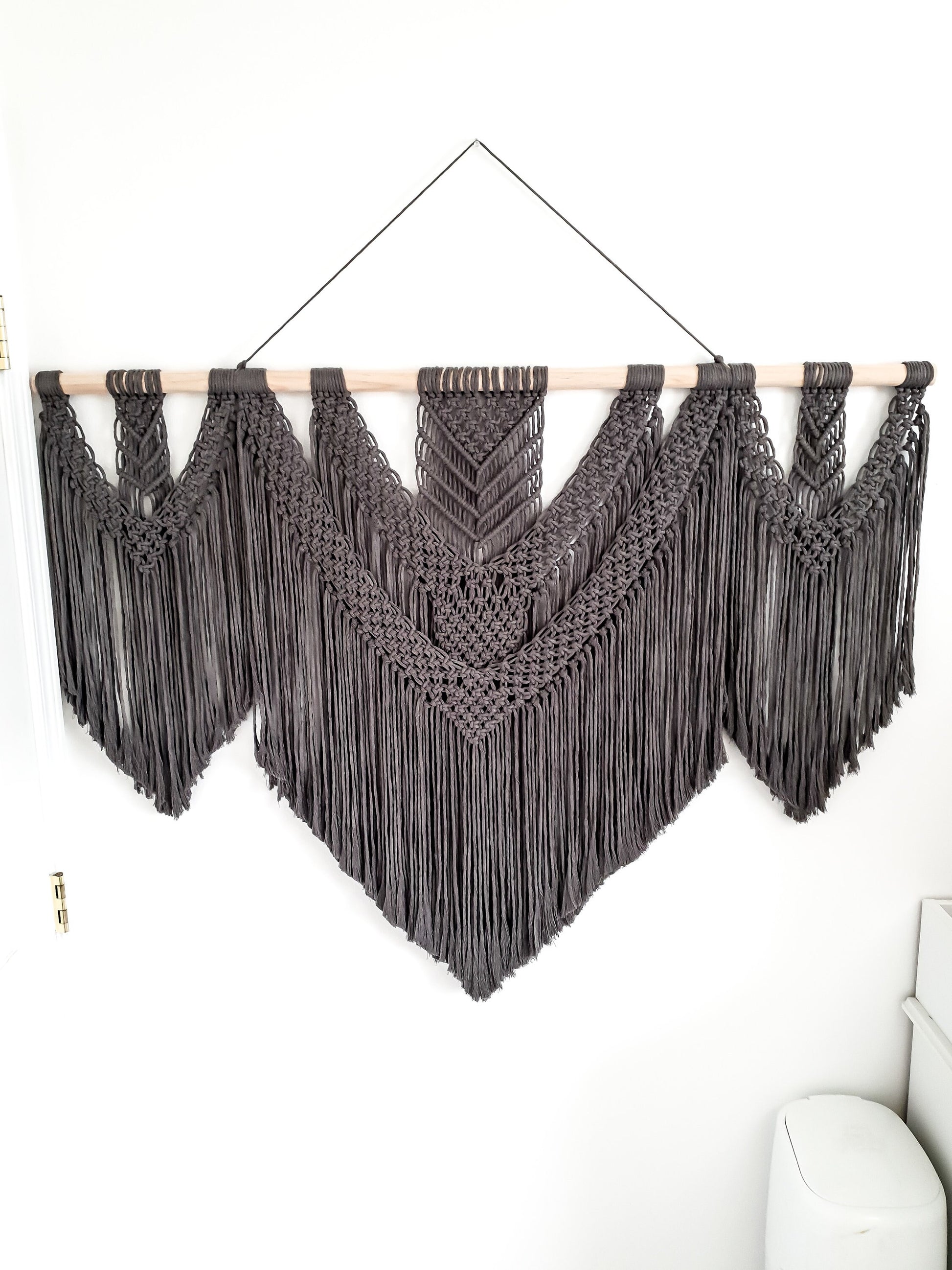 X Large Macrame Wall Hanging, Macrame Wall Art, Woven Wall Hanging, Boho Wall Decor, Wall Tapestry, Macrame, Wedding Backdrop, 4 Foot Wide